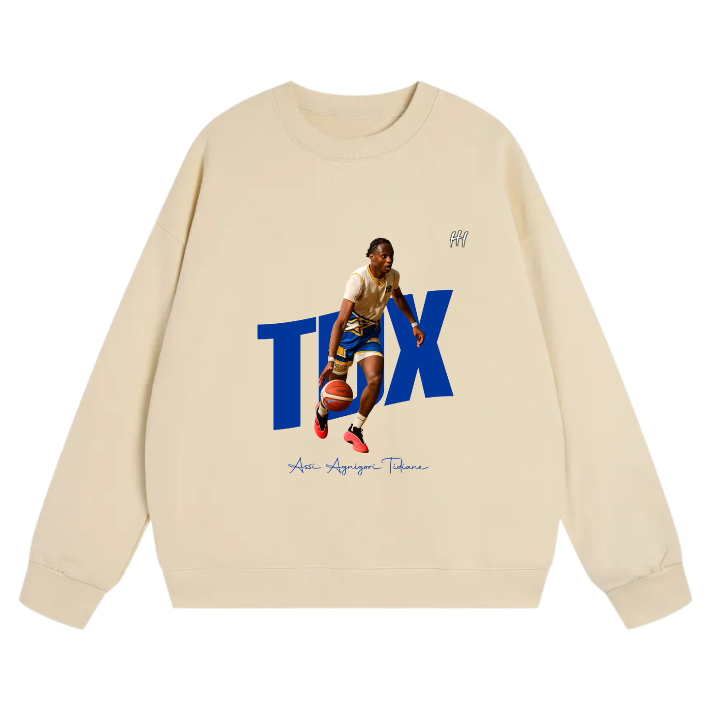 Assi Agnigori Tidiane Heavyweight Crewneck Sweatshirt
