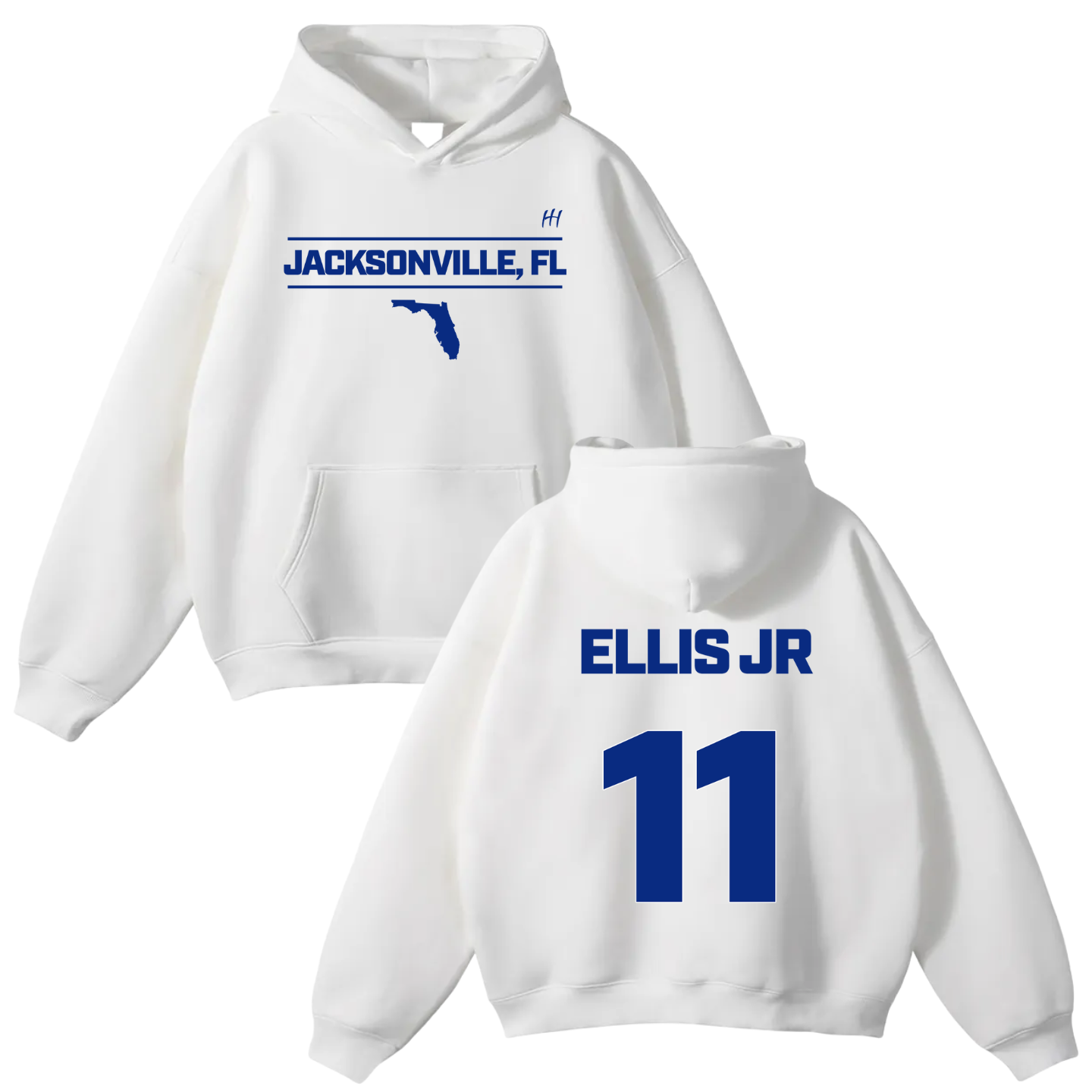 David Ellis Jr Oversize Fleeced Hoodie