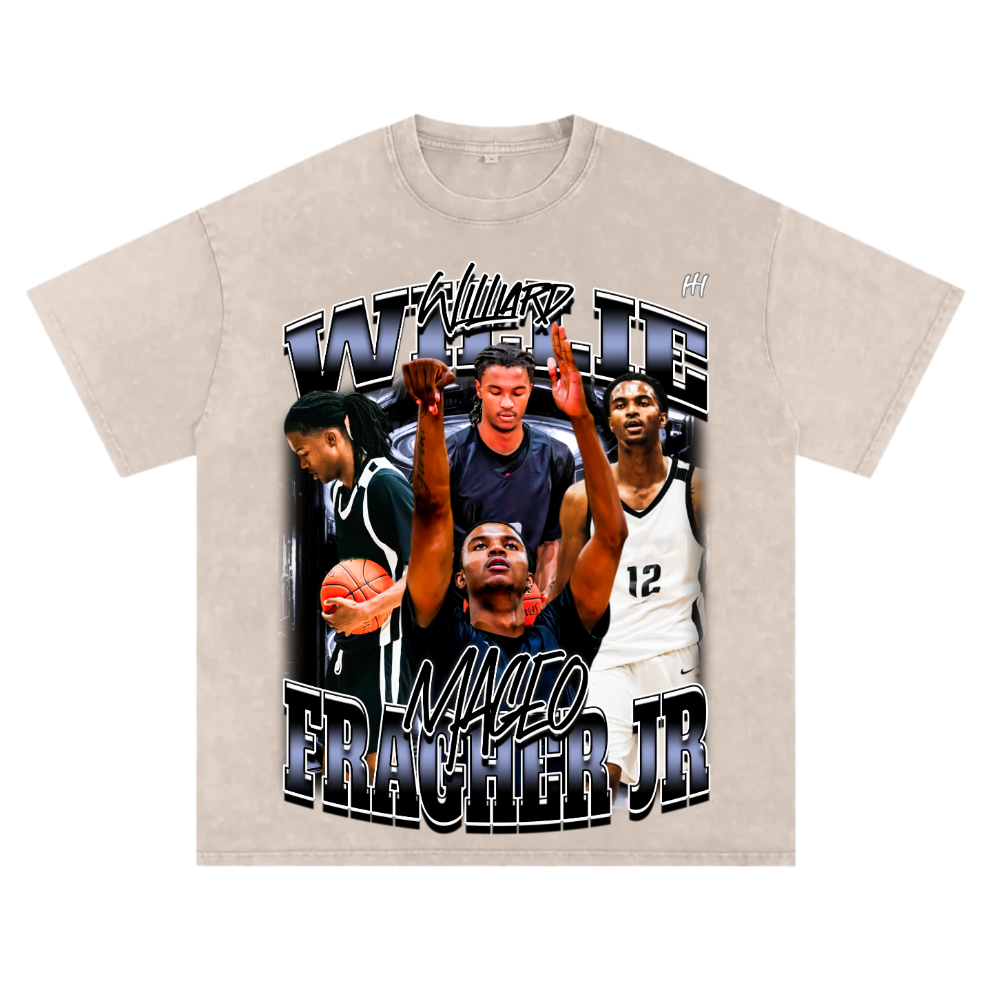 Willie Maceo Fragher Jr Heavyweight Oversized T-shirt
