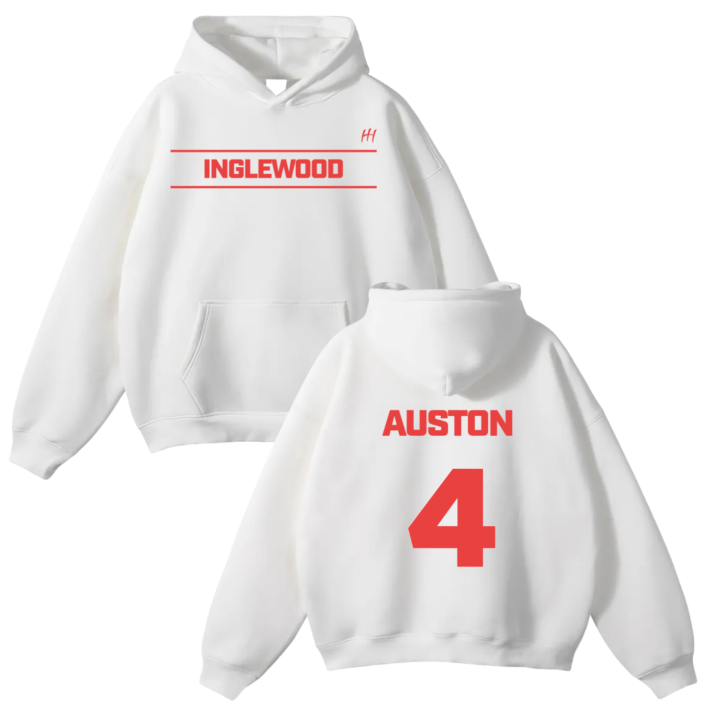 Justin Auston Oversize Fleeced Hoodie