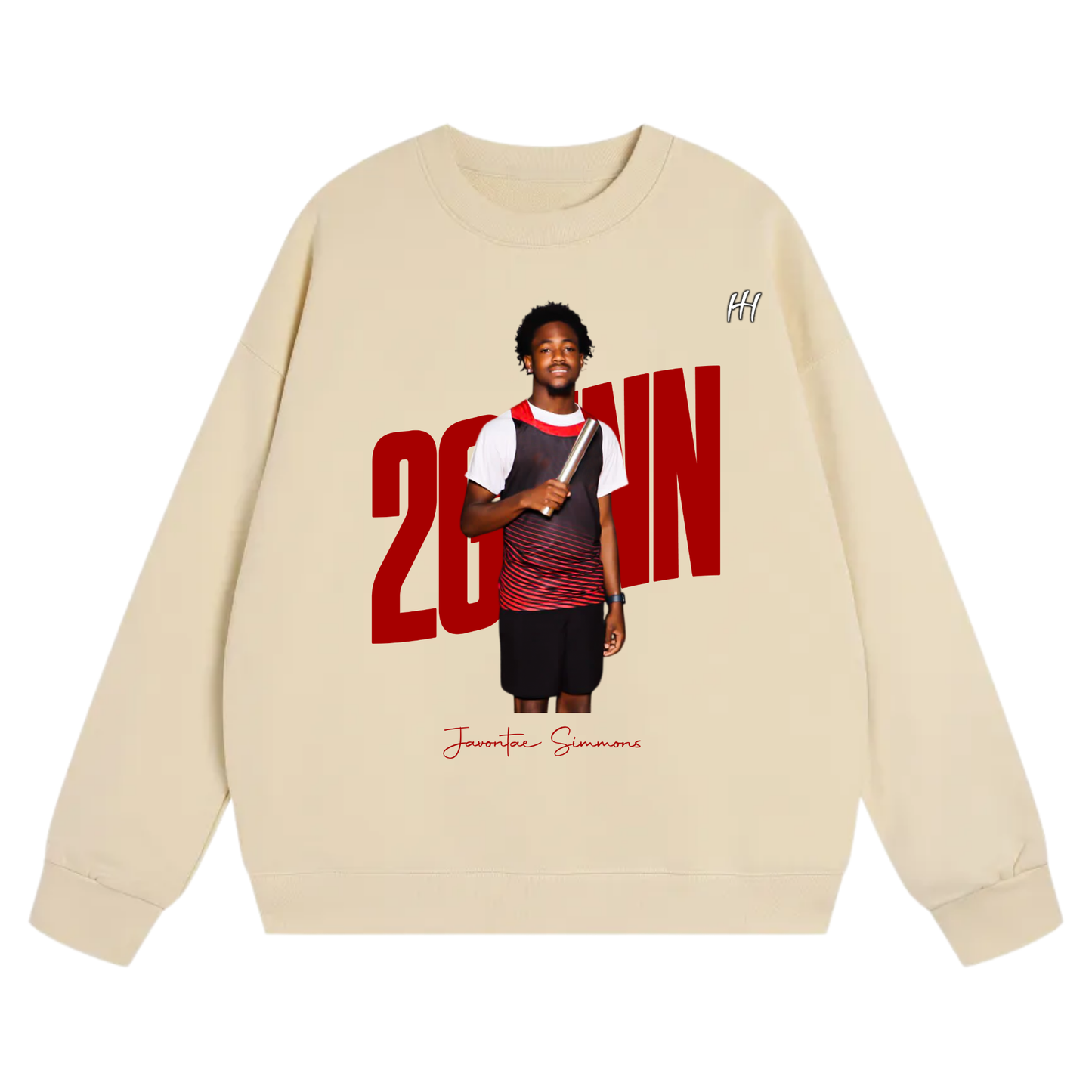Javontae Simmons Heavyweight Crewneck Sweatshirt