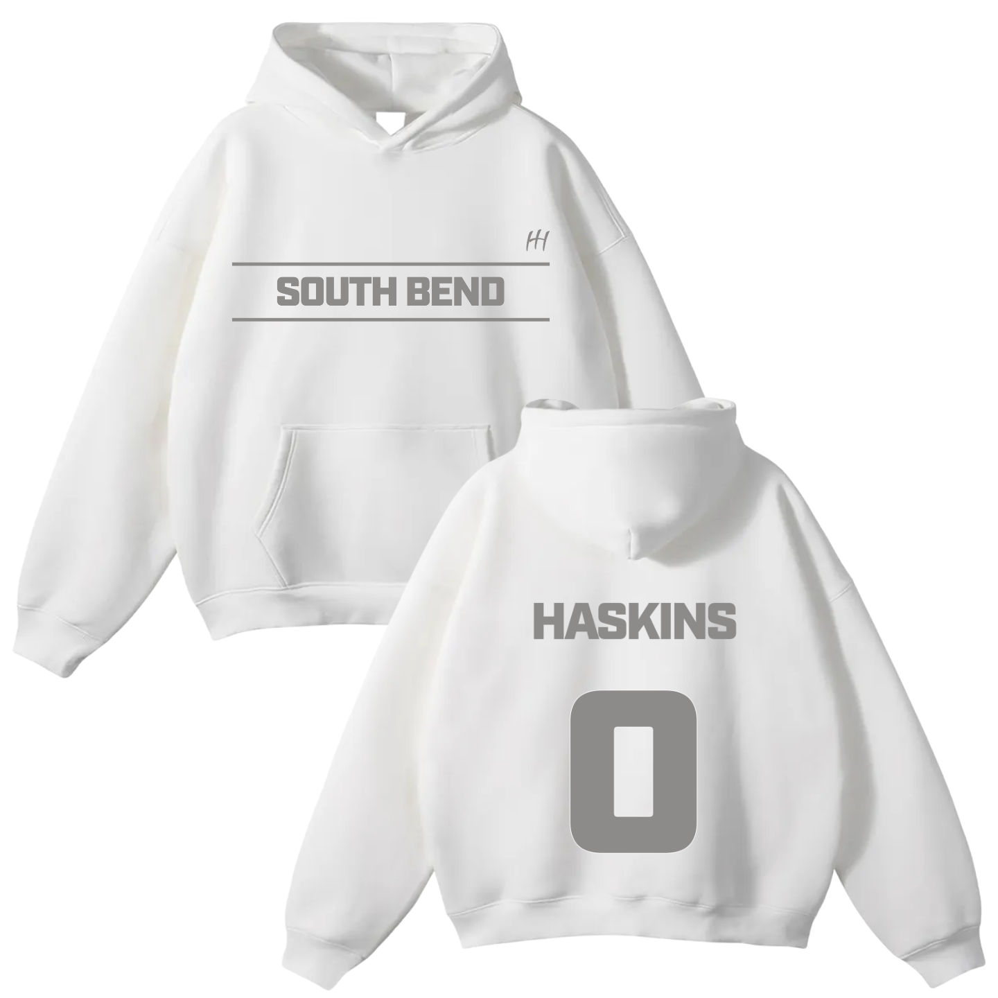 Dylin Haskins Oversize Fleeced Hoodie