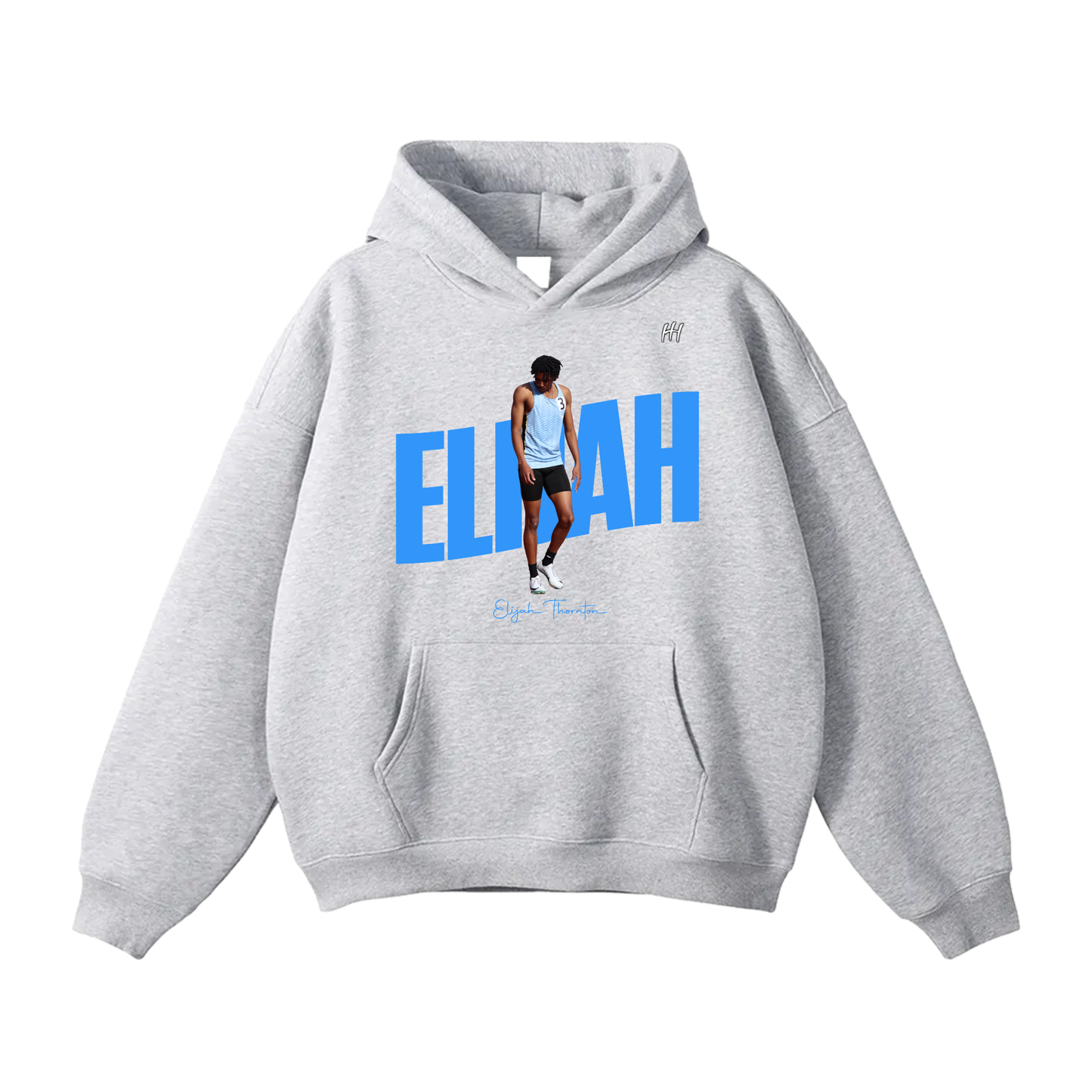 Elijah Thornton Oversize Fleeced Hoodie