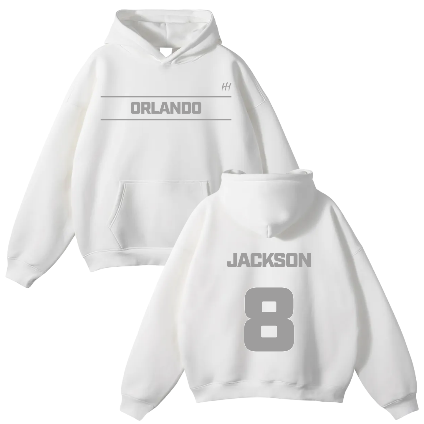 Jabare Jackson Oversize Fleeced Hoodie
