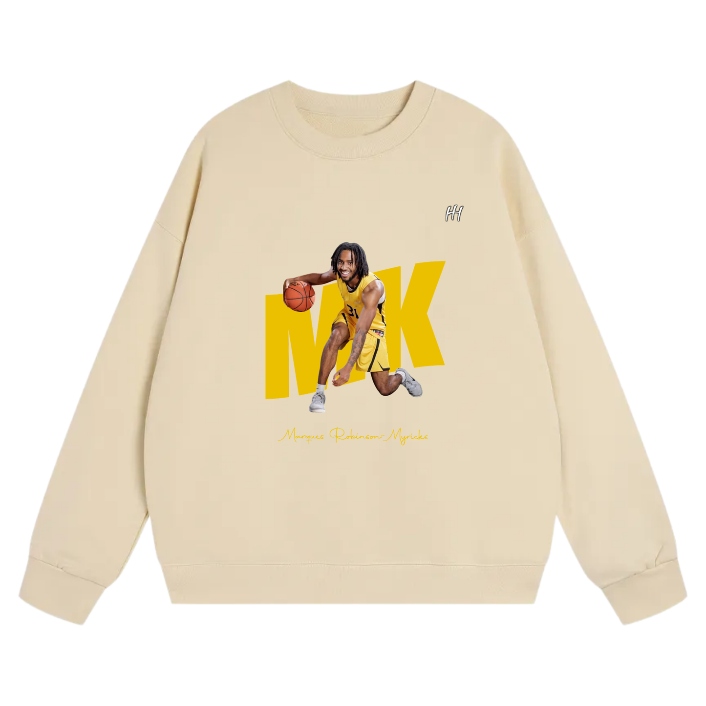 Marques Robinson-Myricks Heavyweight Crewneck Sweatshirt