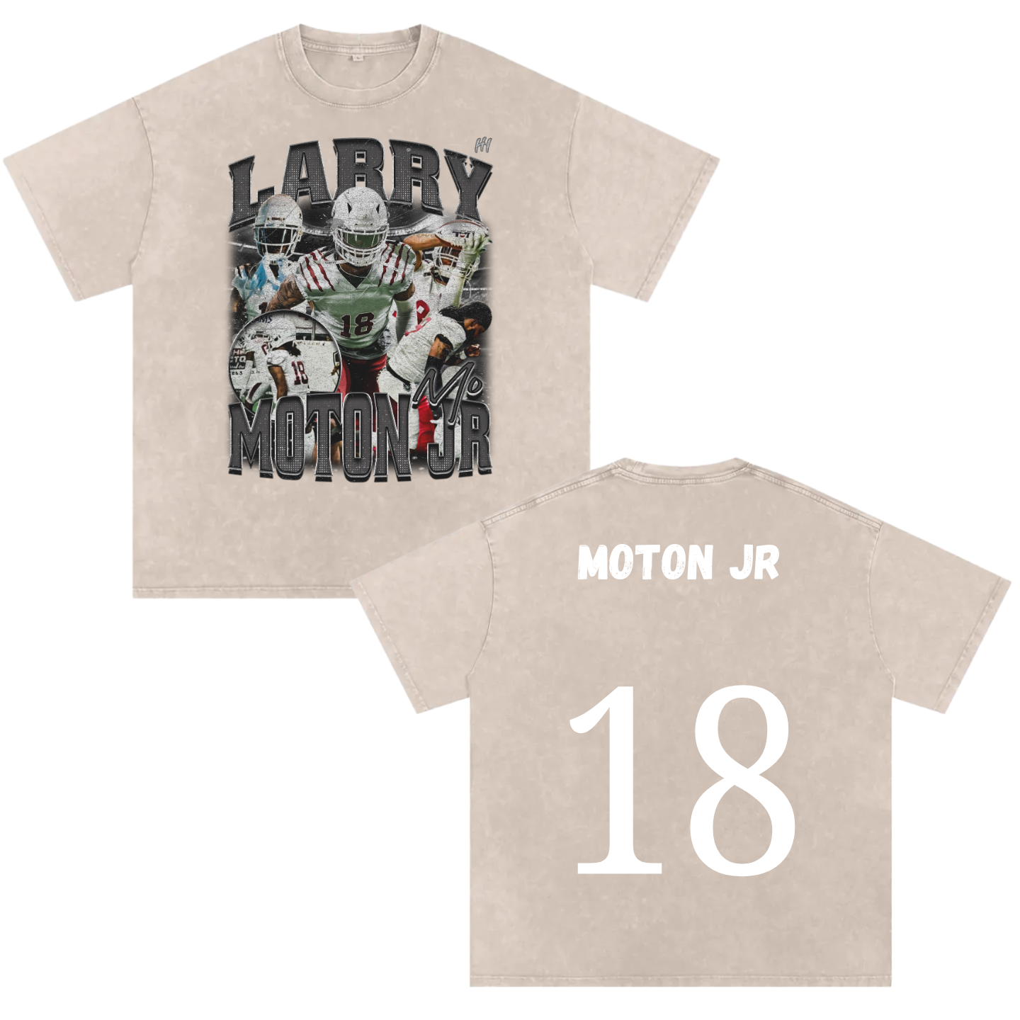 Larry Moton Jr Heavyweight Oversized T-shirt
