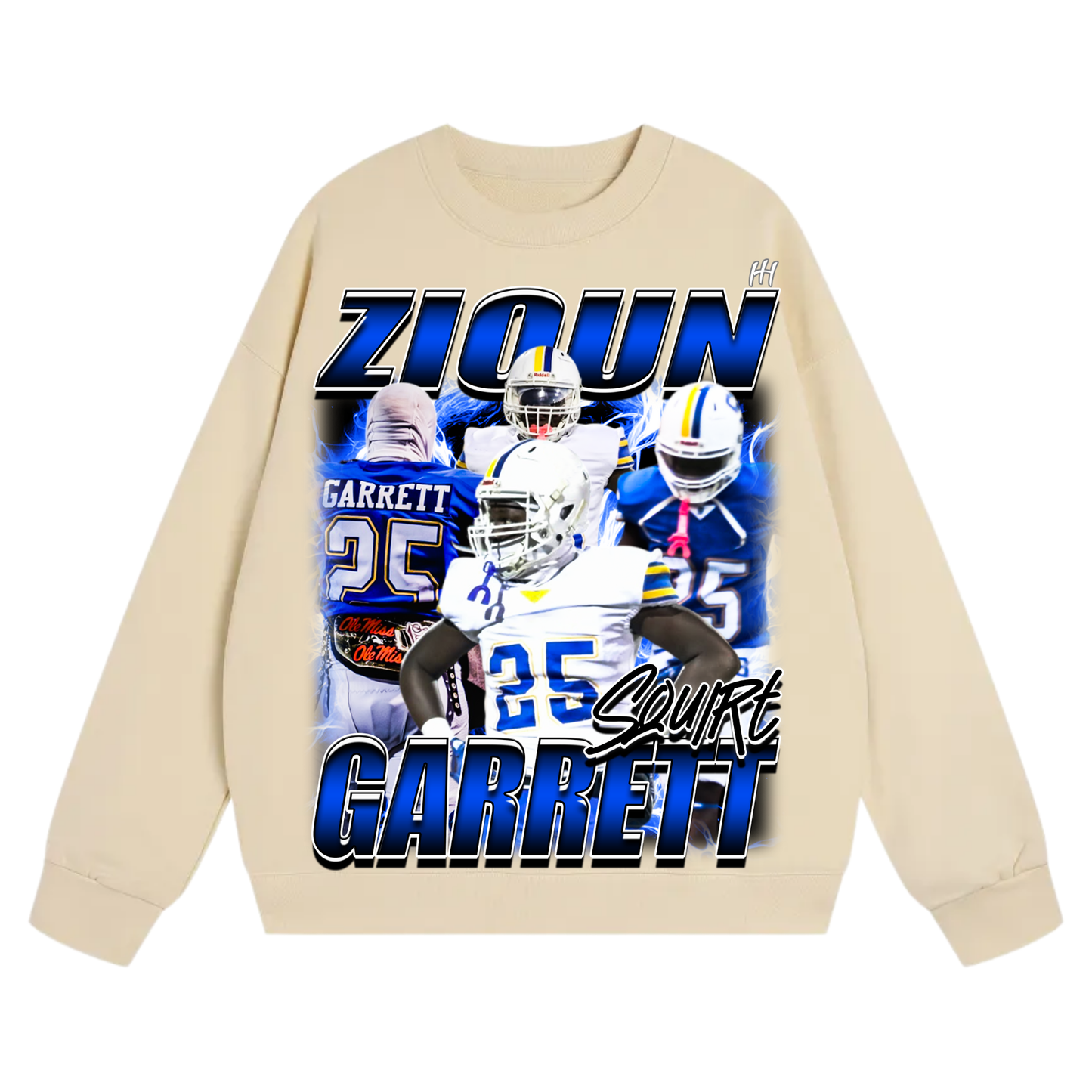 Zioun Garrett Heavyweight Crewneck Sweatshirt