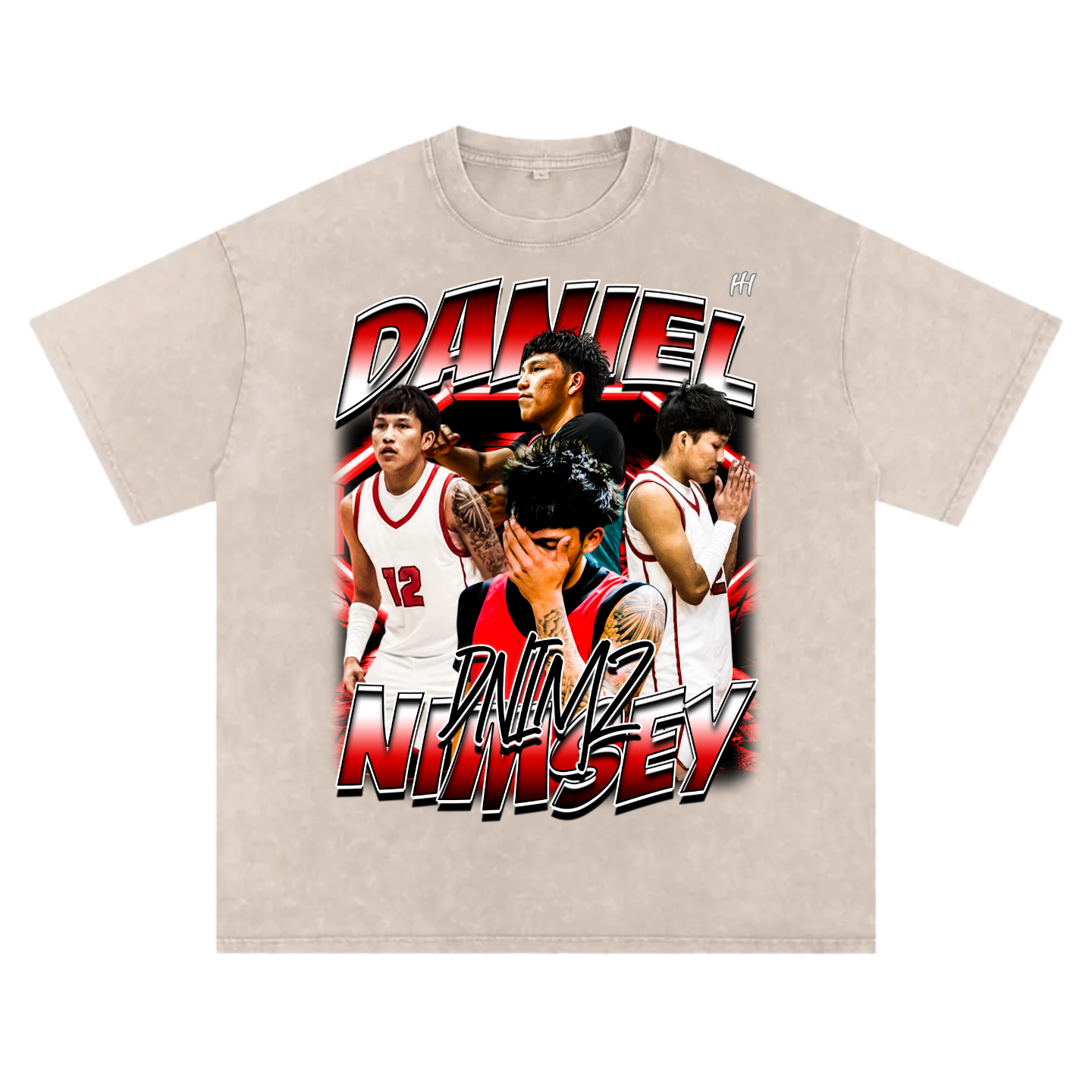Daniel Nimsey Heavyweight Oversized T-shirt