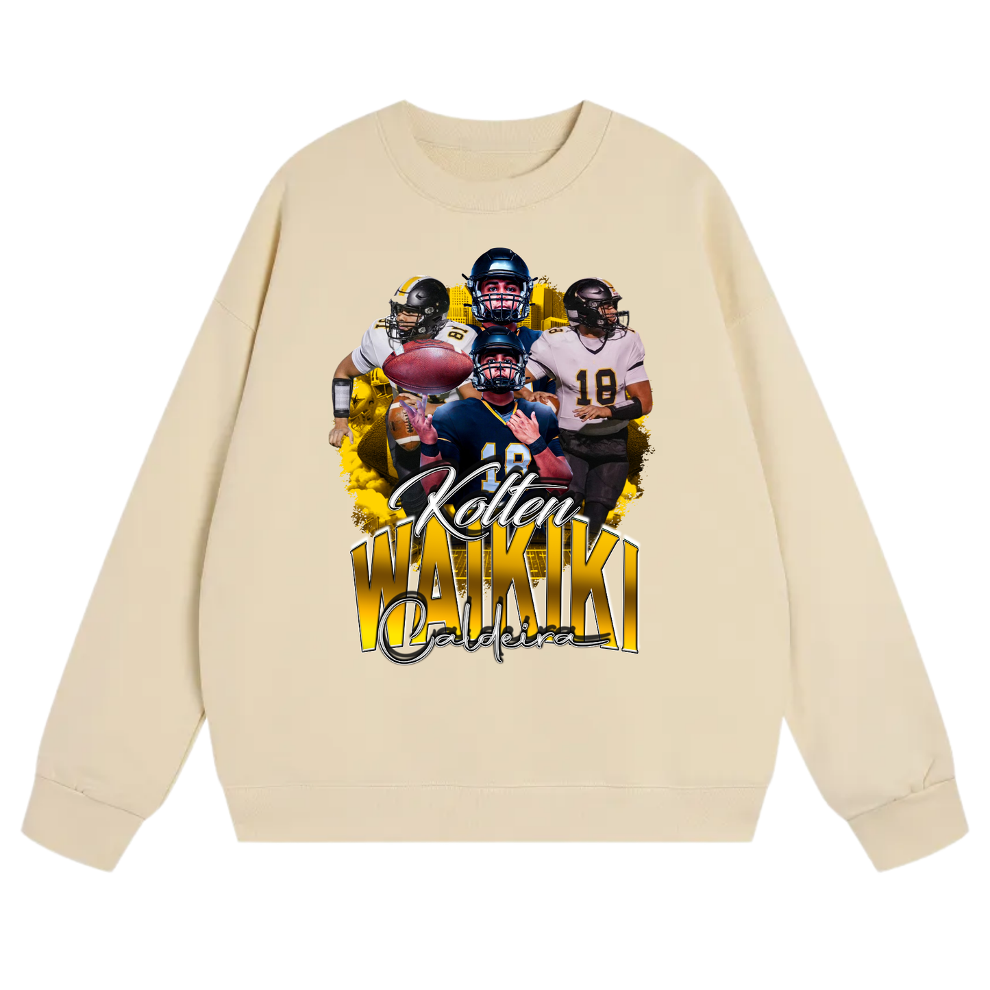 Kolten Waikiki-Caldeira Heavyweight Crewneck Sweatshirt
