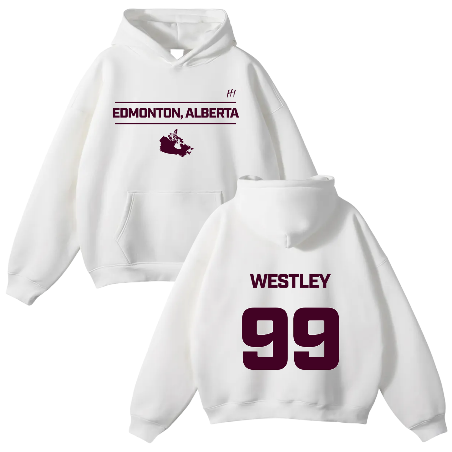 Westley Johnsen-MacDuff Oversize Fleeced Hoodie
