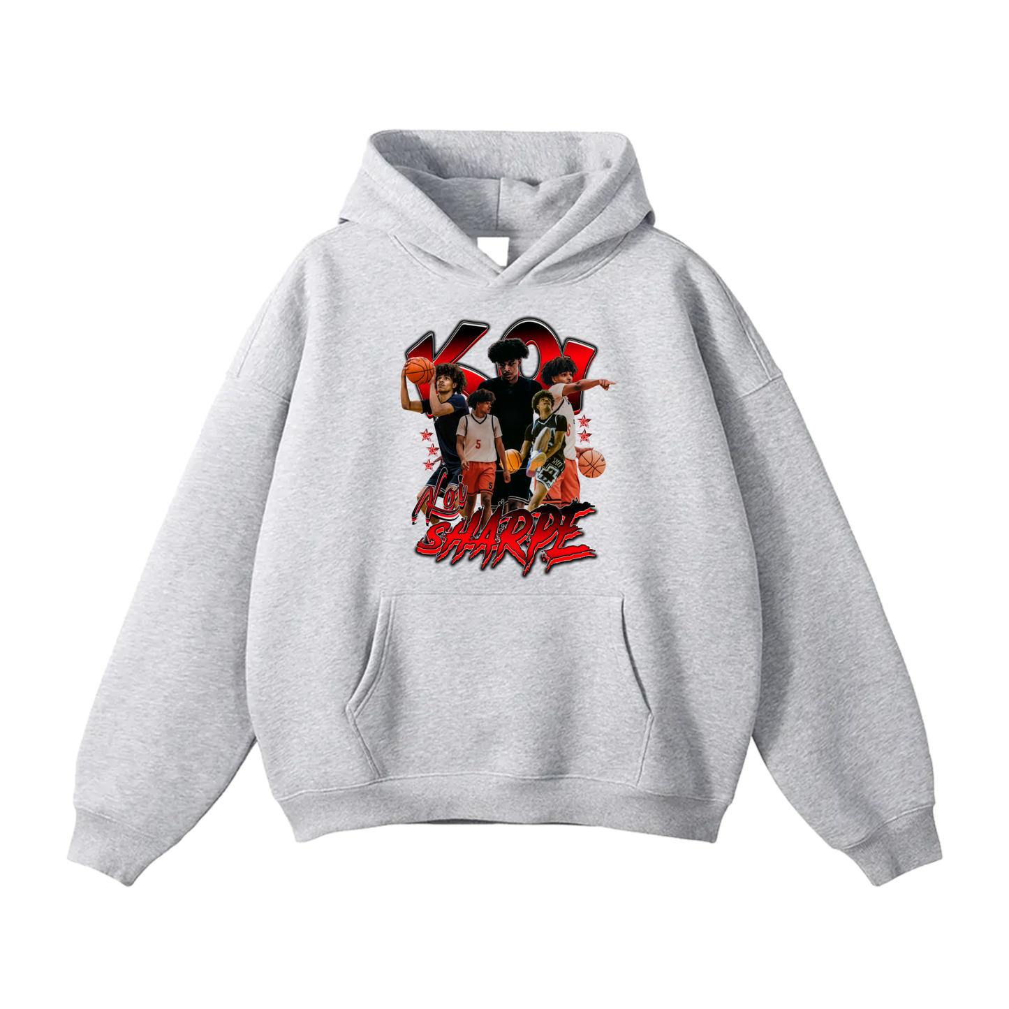 Koi Sharpe Oversize Fleeced Hoodie