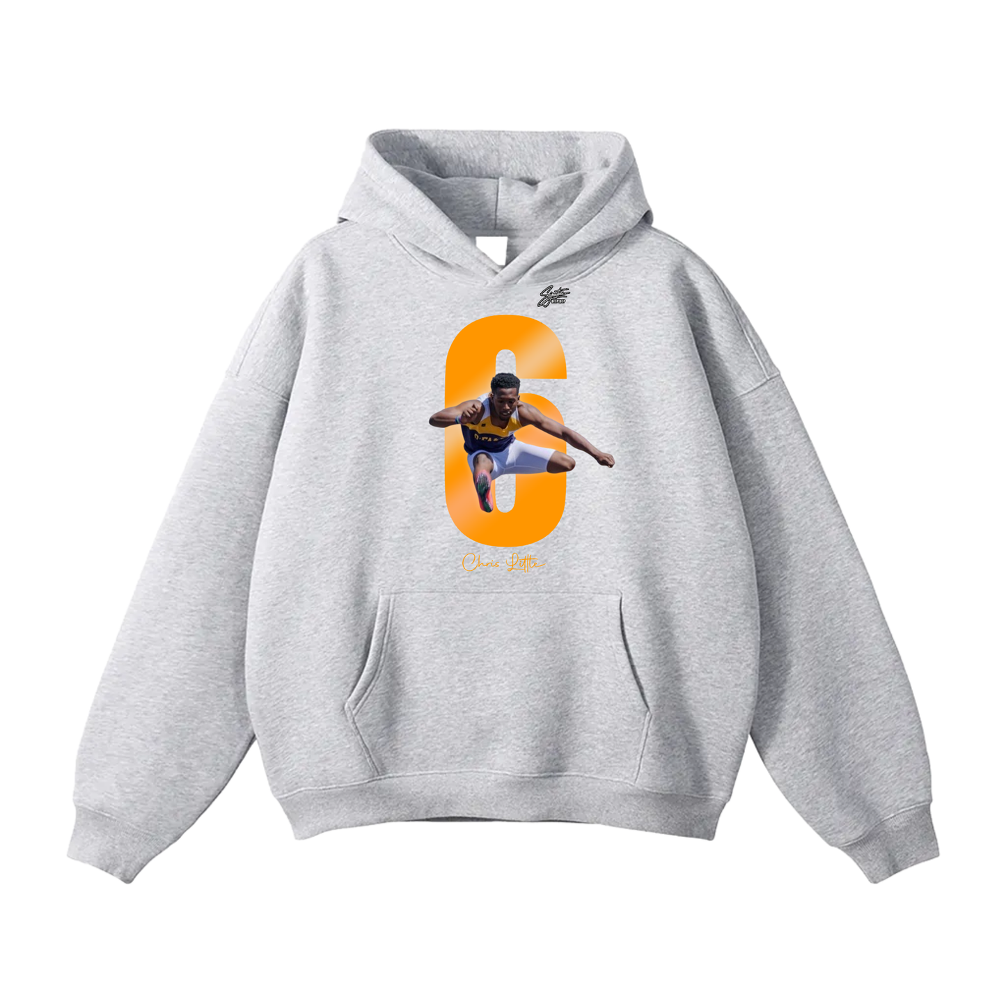 Chris Little Oversize Fleeced Hoodie