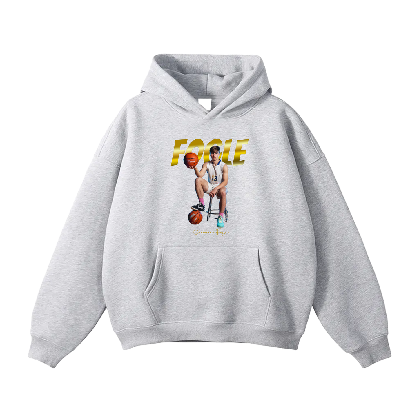 Cherokee Fogle Oversize Fleeced Hoodie
