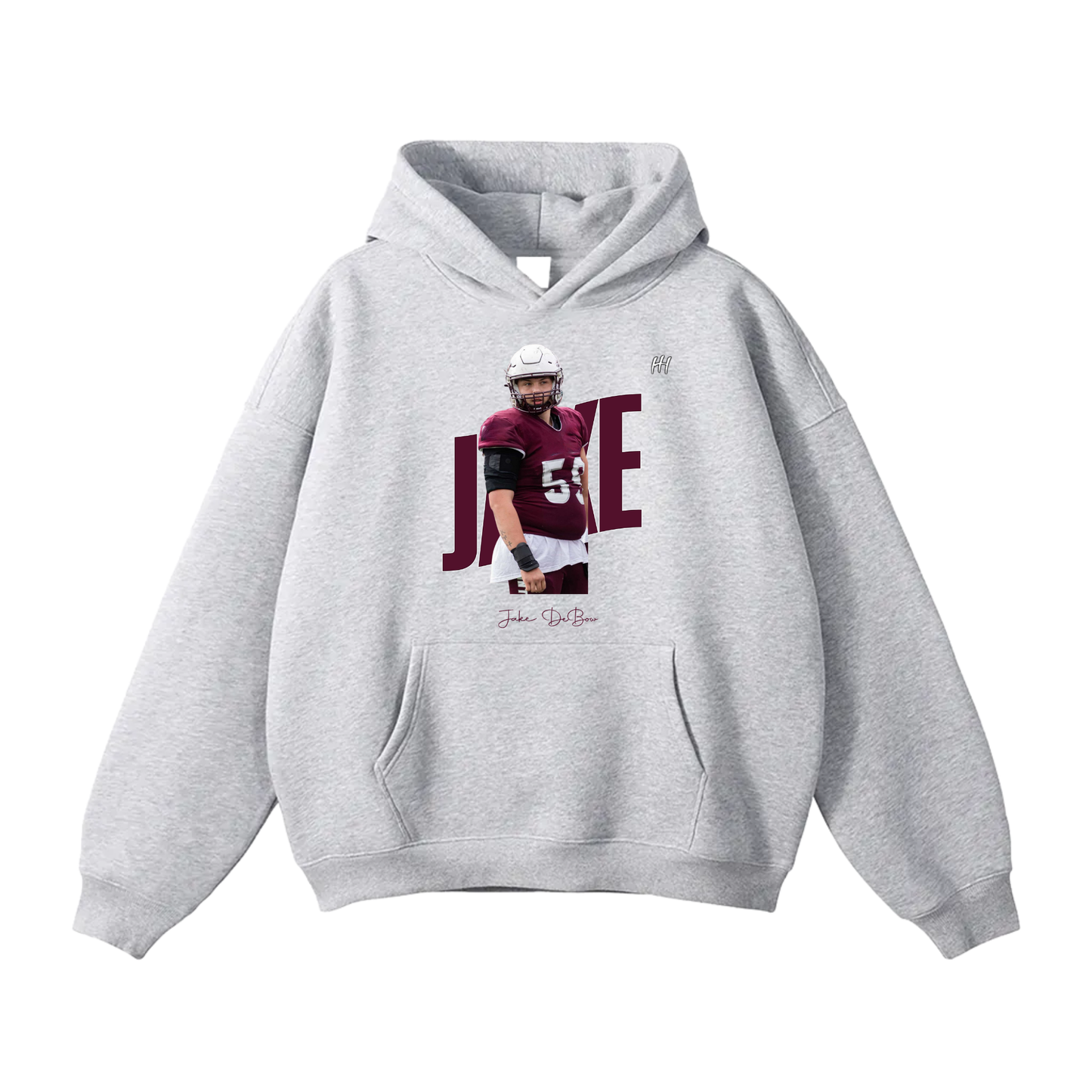 Jake DeBow Oversize Fleeced Hoodie