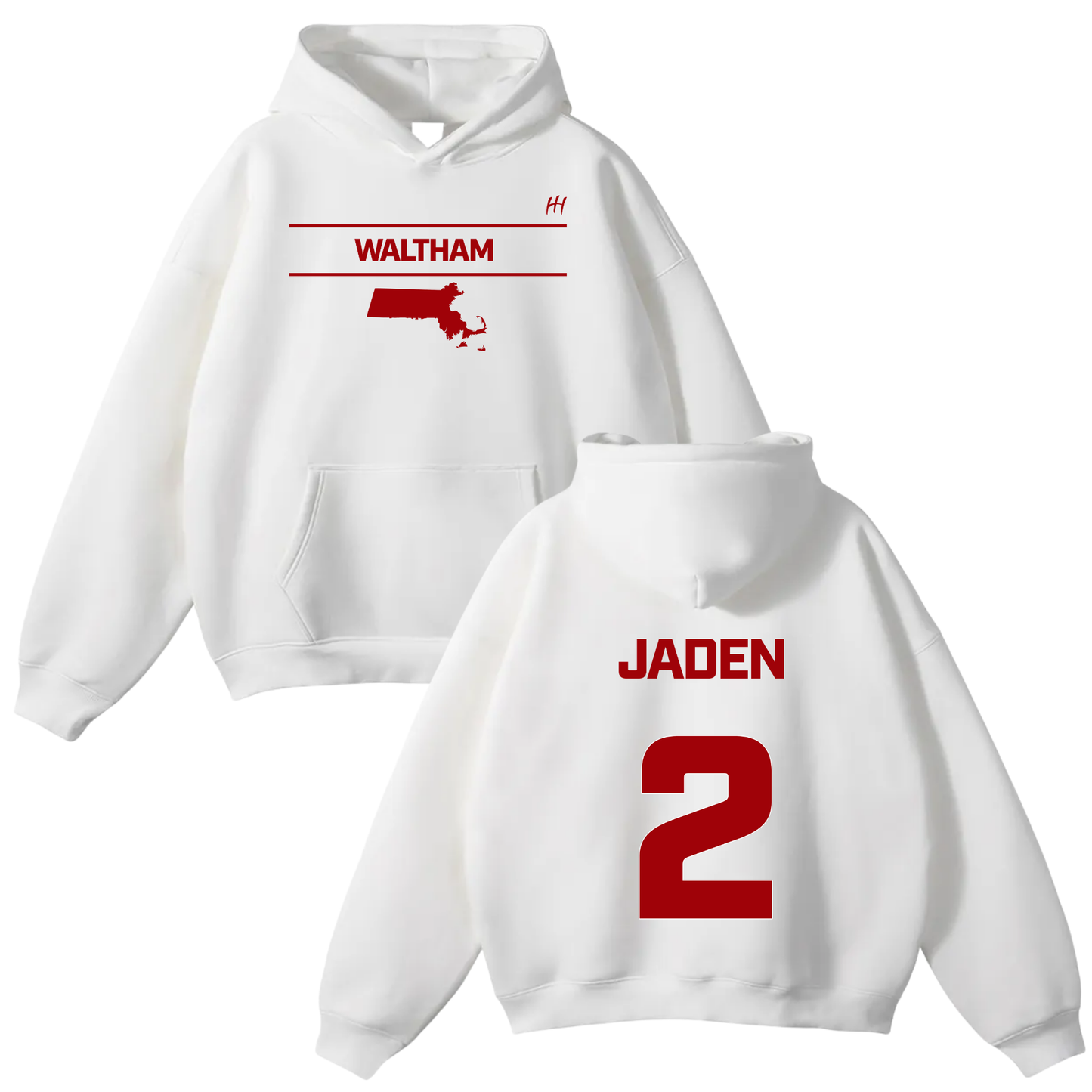 Jaden Ssenfuma Oversize Fleeced Hoodie