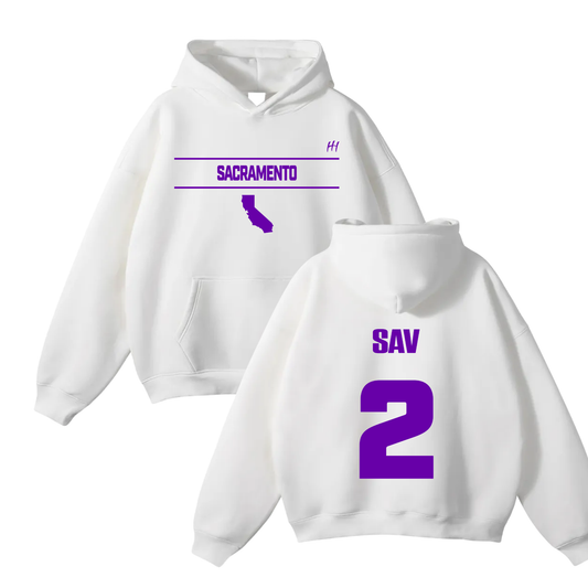 Savion Daniels Oversize Fleeced Hoodie