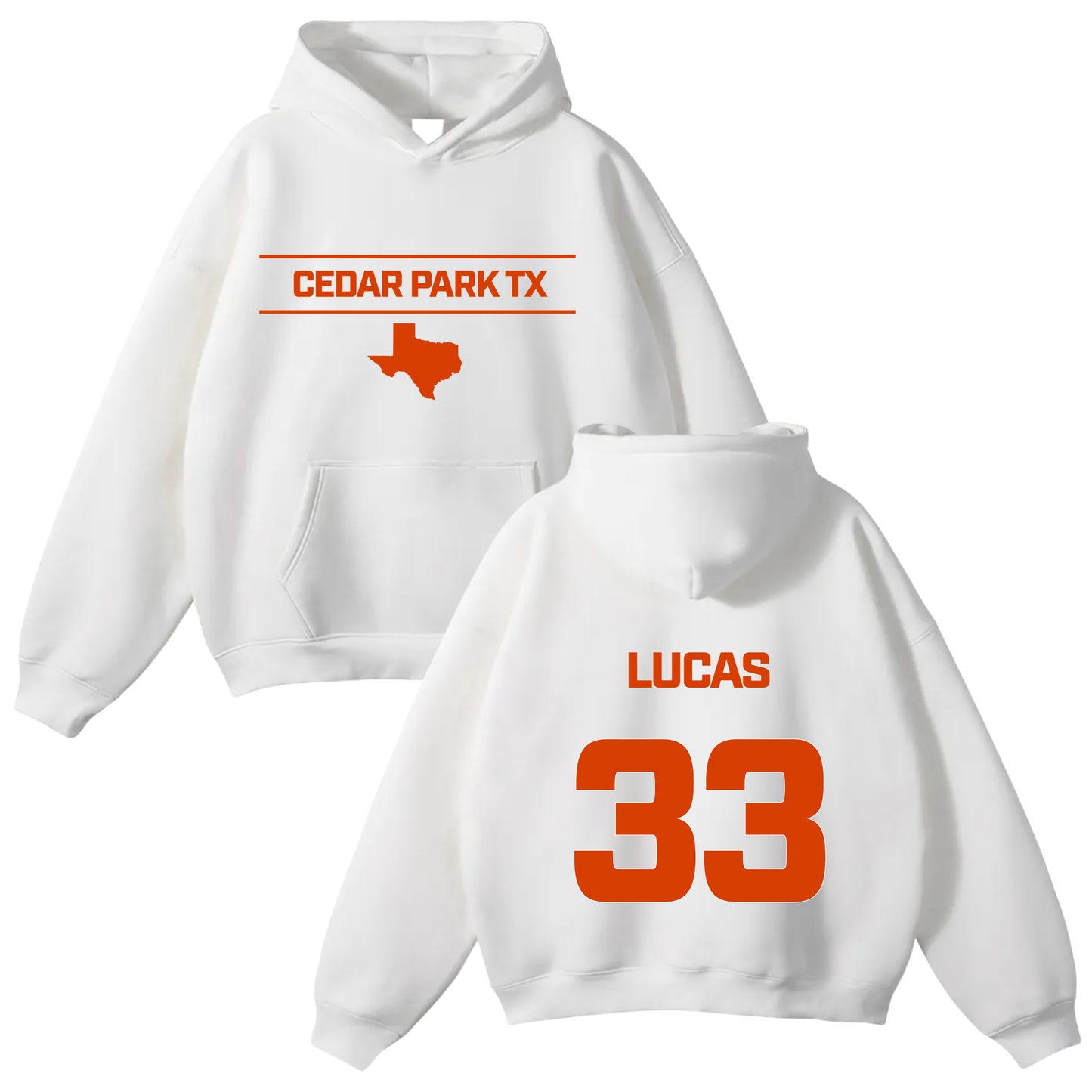 Lucas Wilson Oversize Fleeced Hoodie