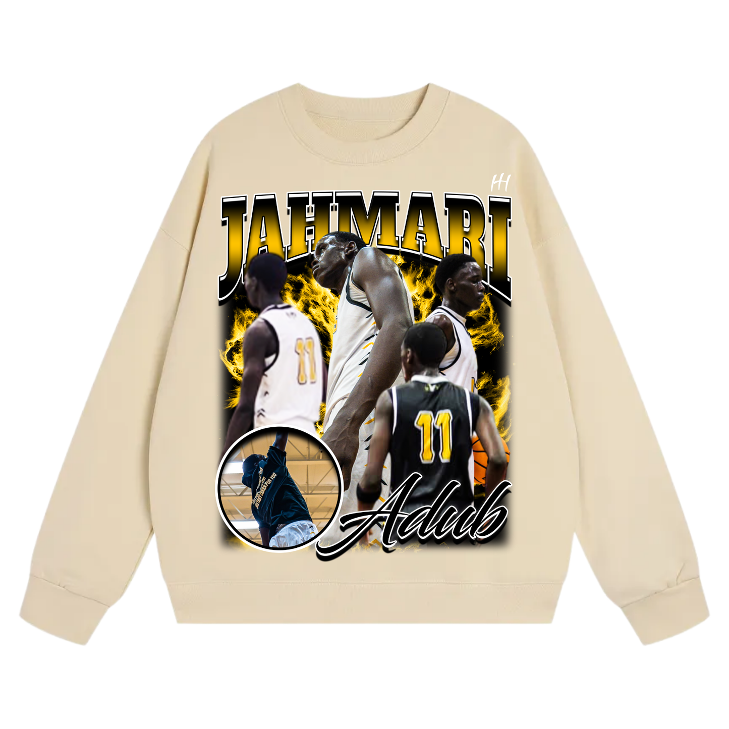 Jahmari Adub Heavyweight Crewneck Sweatshirt
