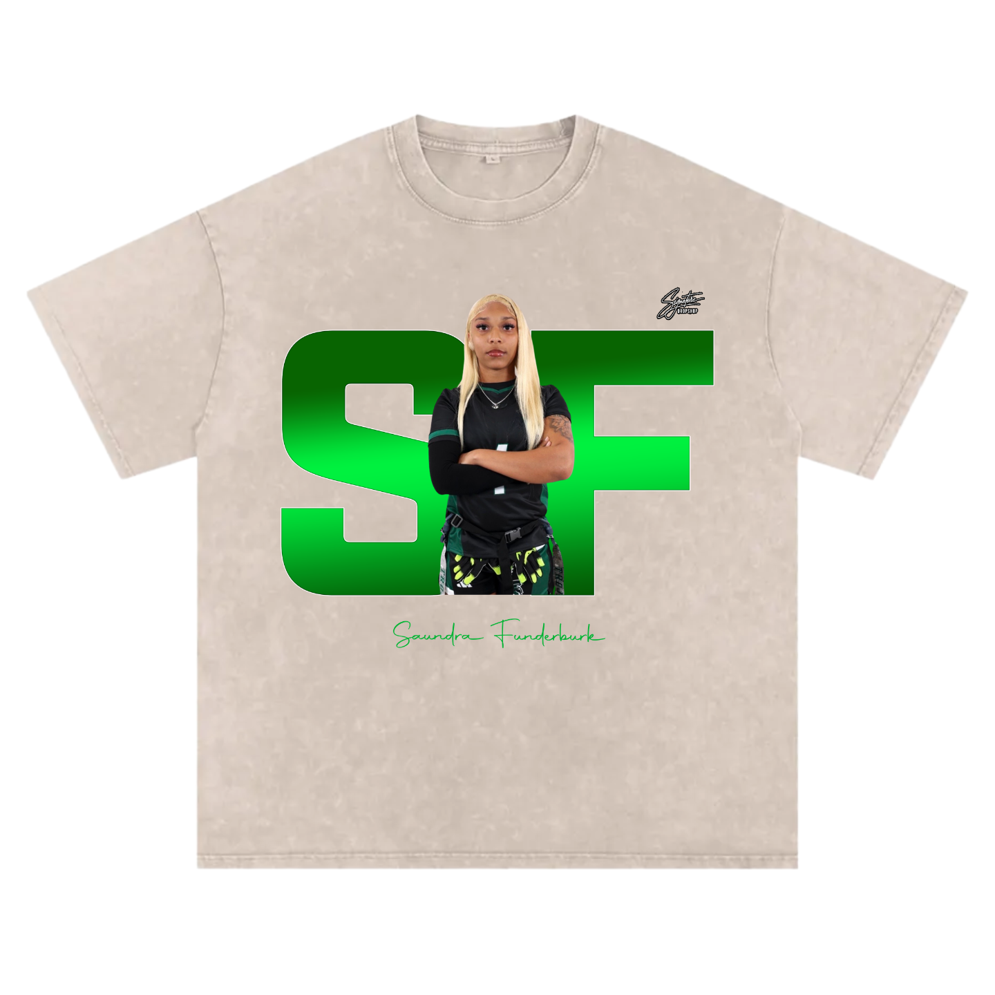Saundra Funderburk Oversized T-shirt
