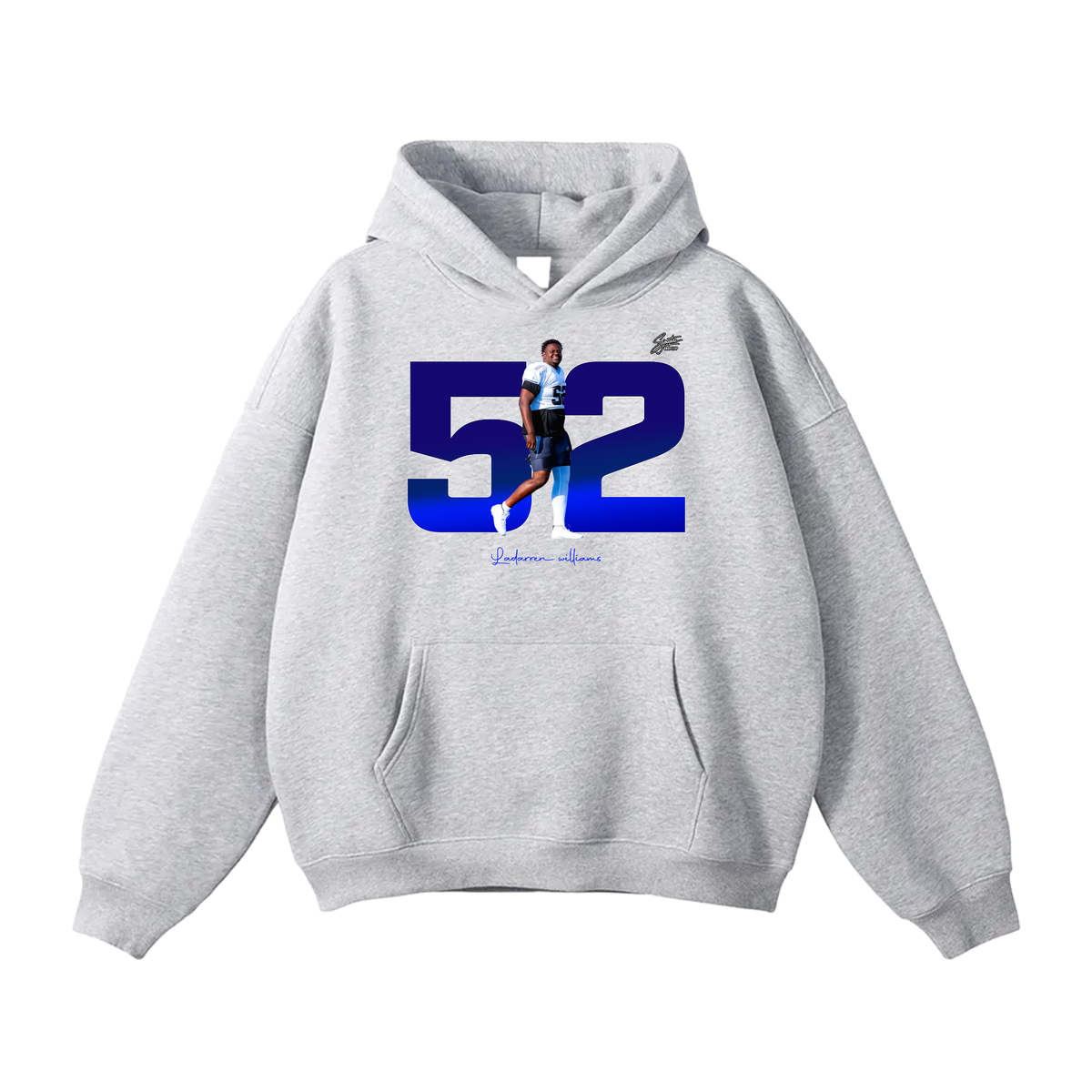 Ladarren Williams Oversize Fleeced Hoodie