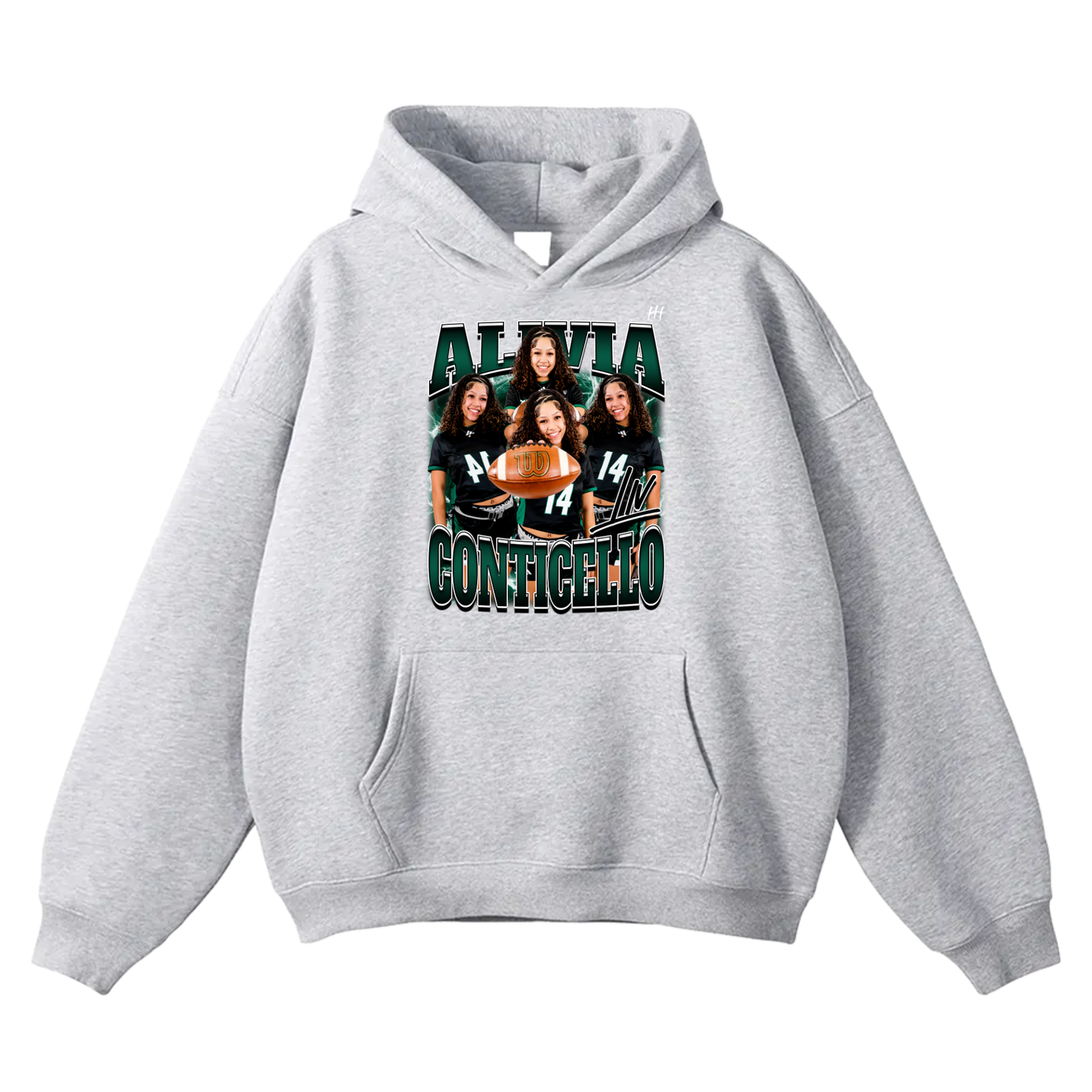 Alivia Conticello Oversize Fleeced Hoodie