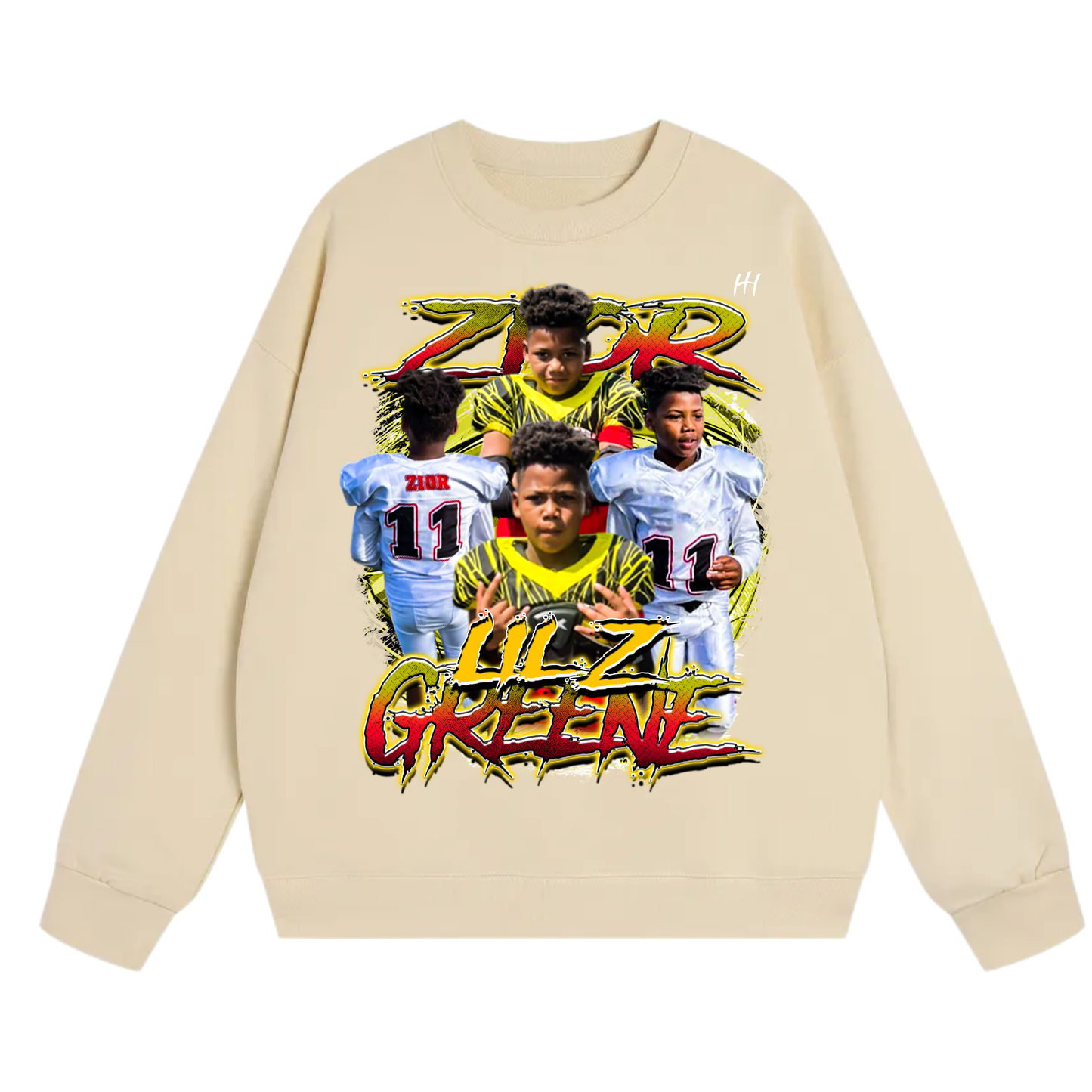 Zior Greene Heavyweight Crewneck Sweatshirt