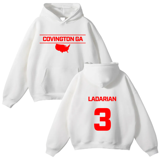 Ladarian Adams Oversize Fleeced Hoodie