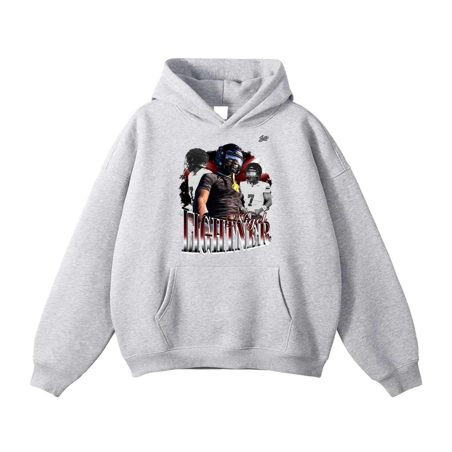 Nigel Lightner Oversize Fleeced Hoodie