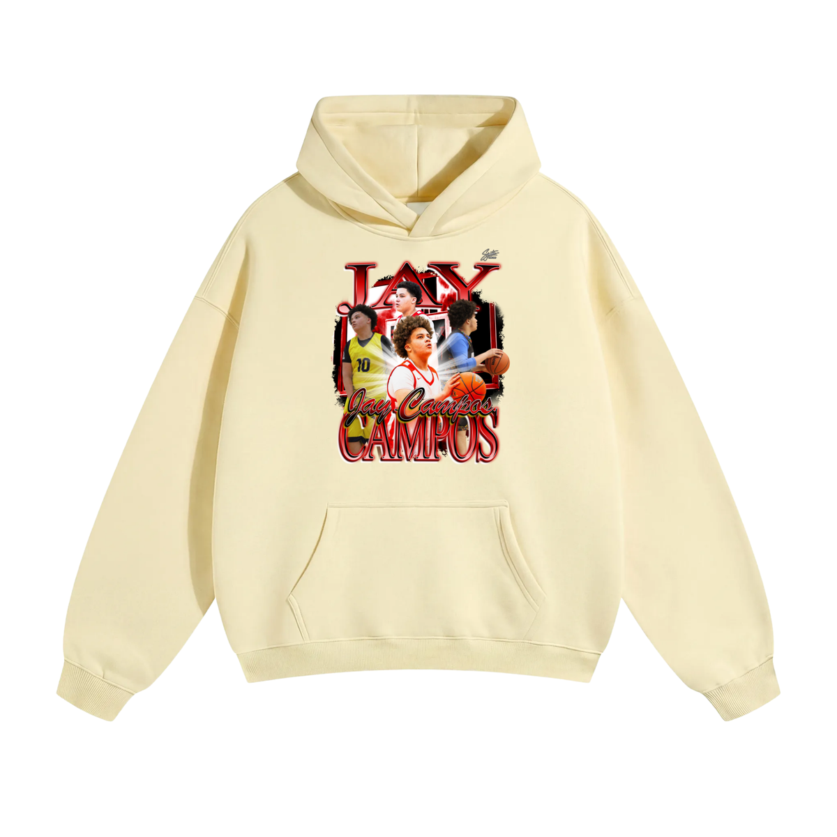 Jay Campos Oversize Fleeced Hoodie