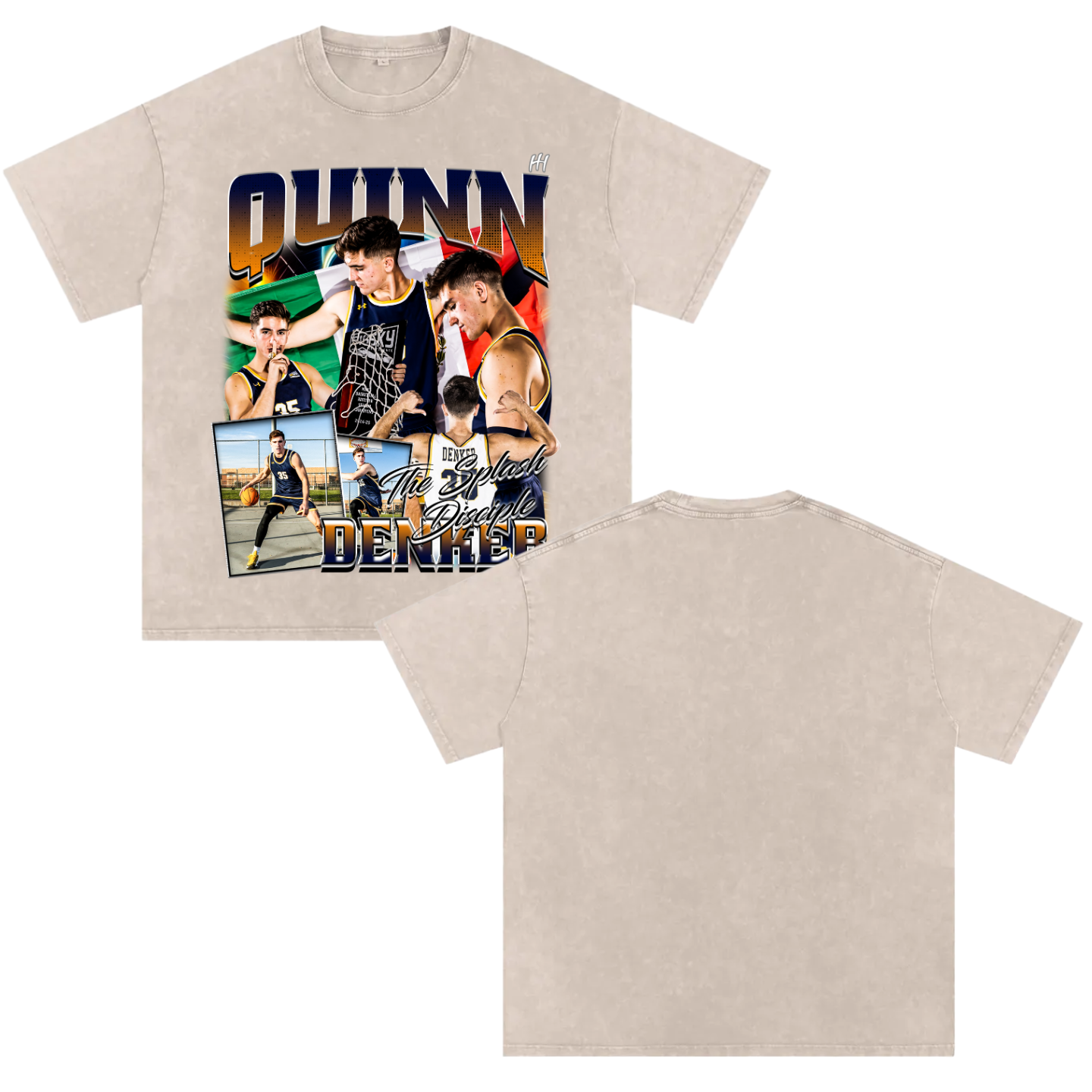 Quinn Denker Heavyweight Oversized T-shirt
