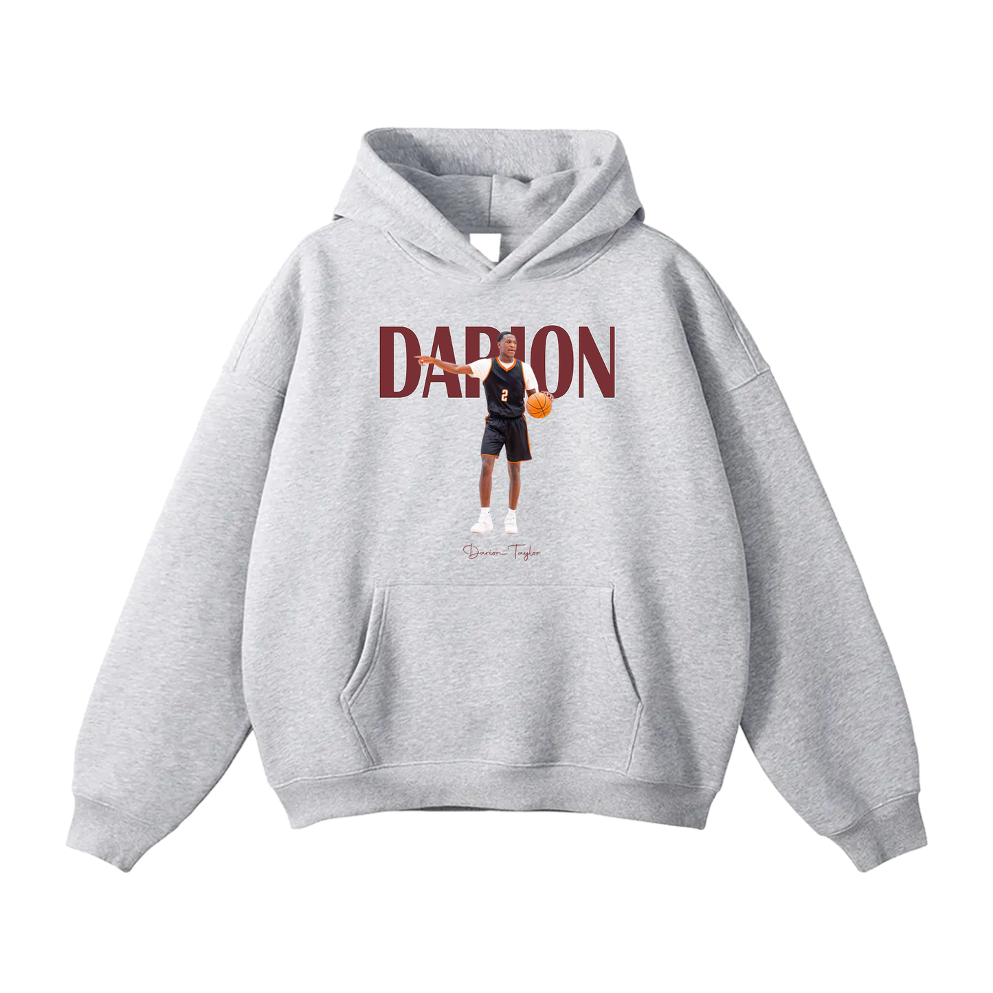 Darion Taylor Oversize Fleeced Hoodie