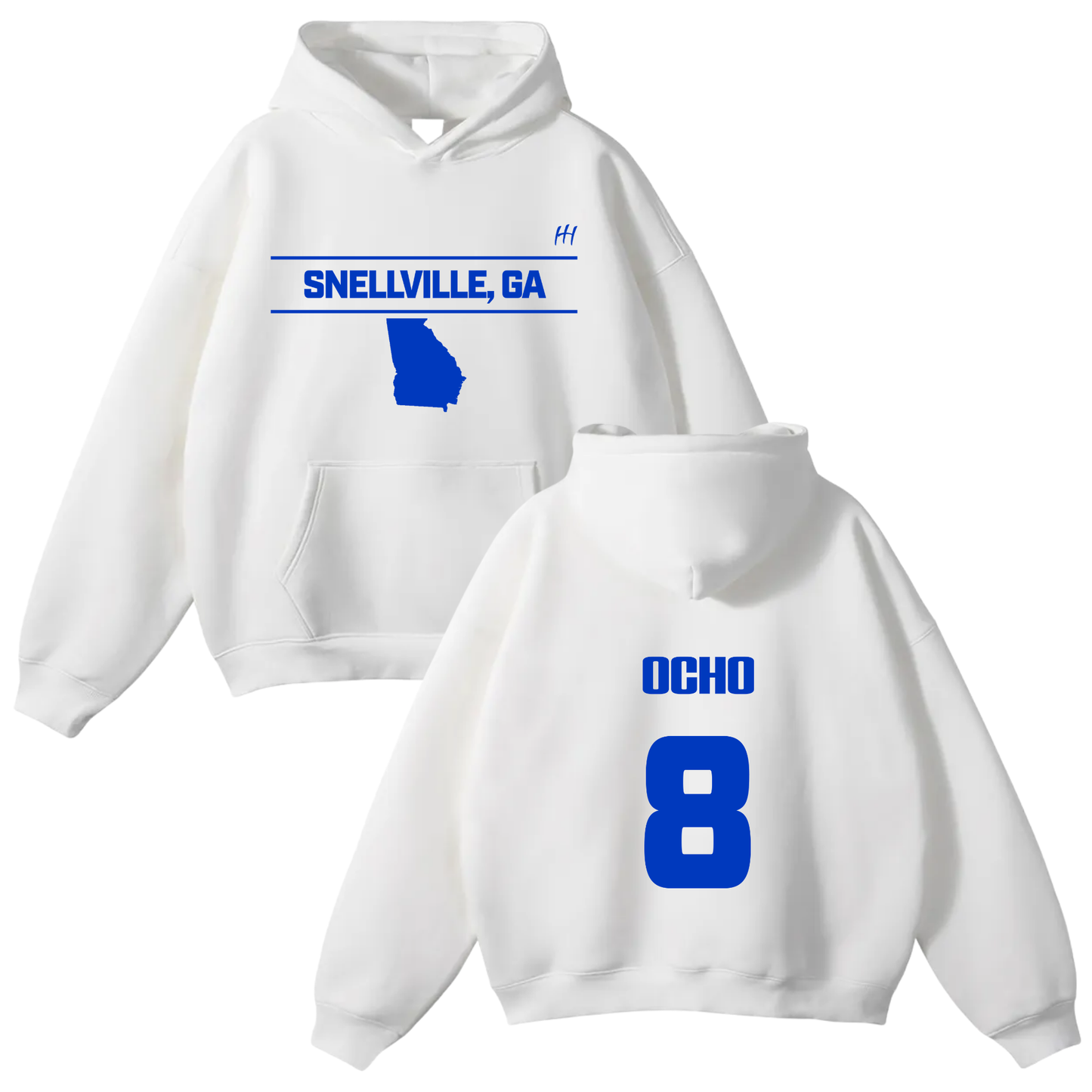 Shaun Mcgee Oversize Fleeced Hoodie