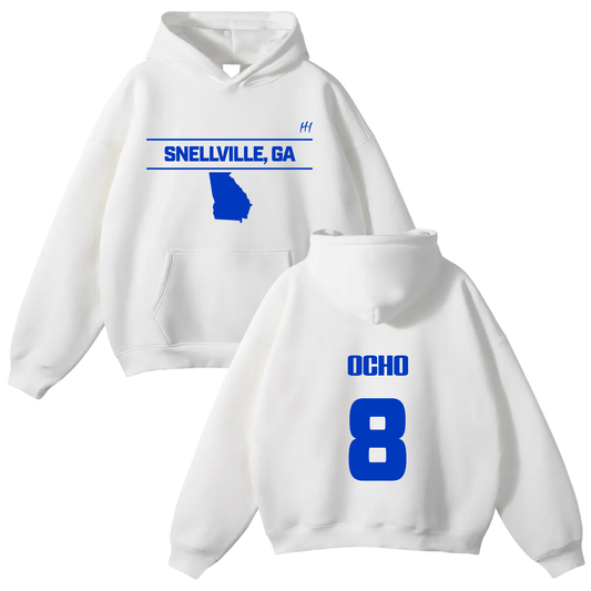 Shaun Mcgee Oversize Fleeced Hoodie