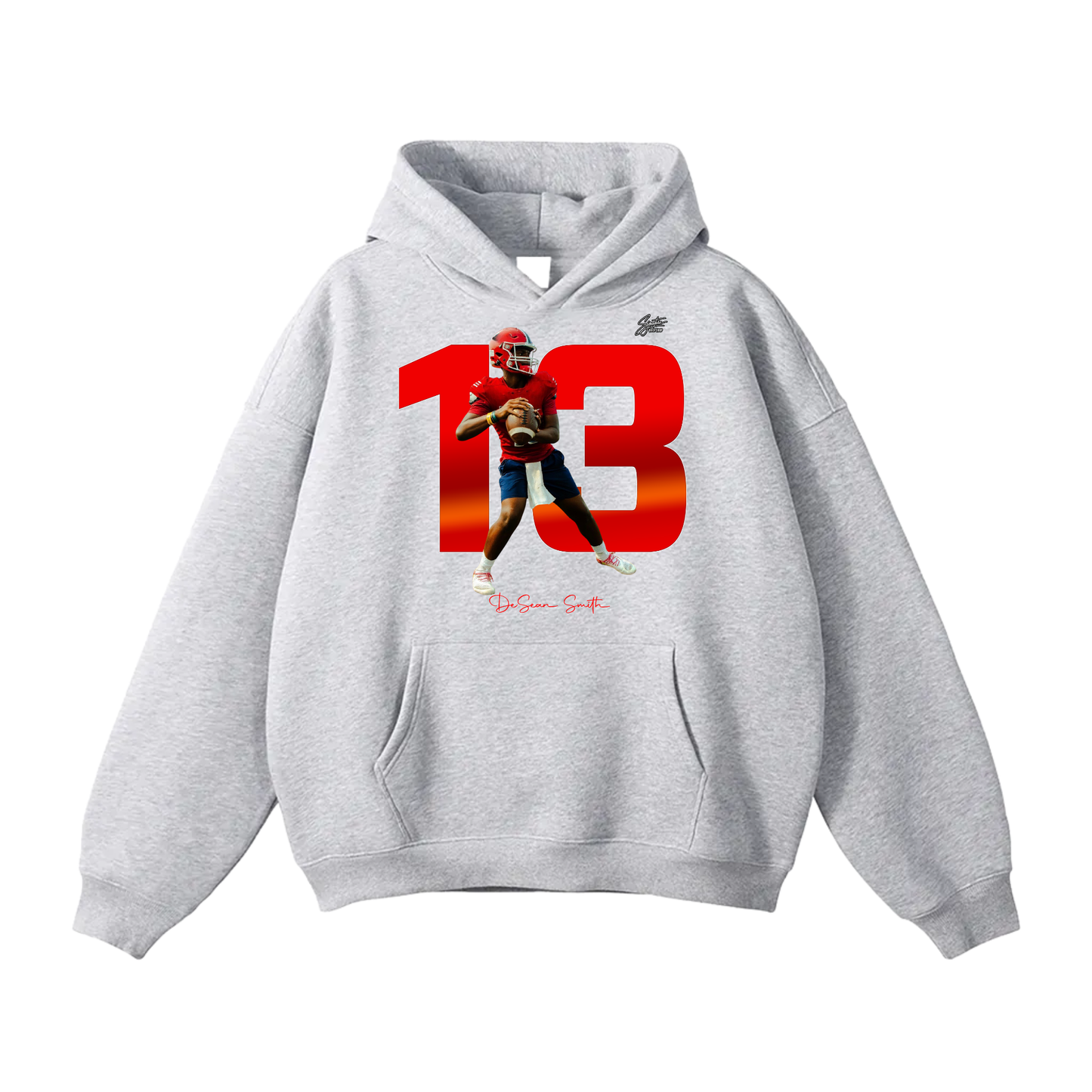 DeSean Smith Oversize Fleeced Hoodie