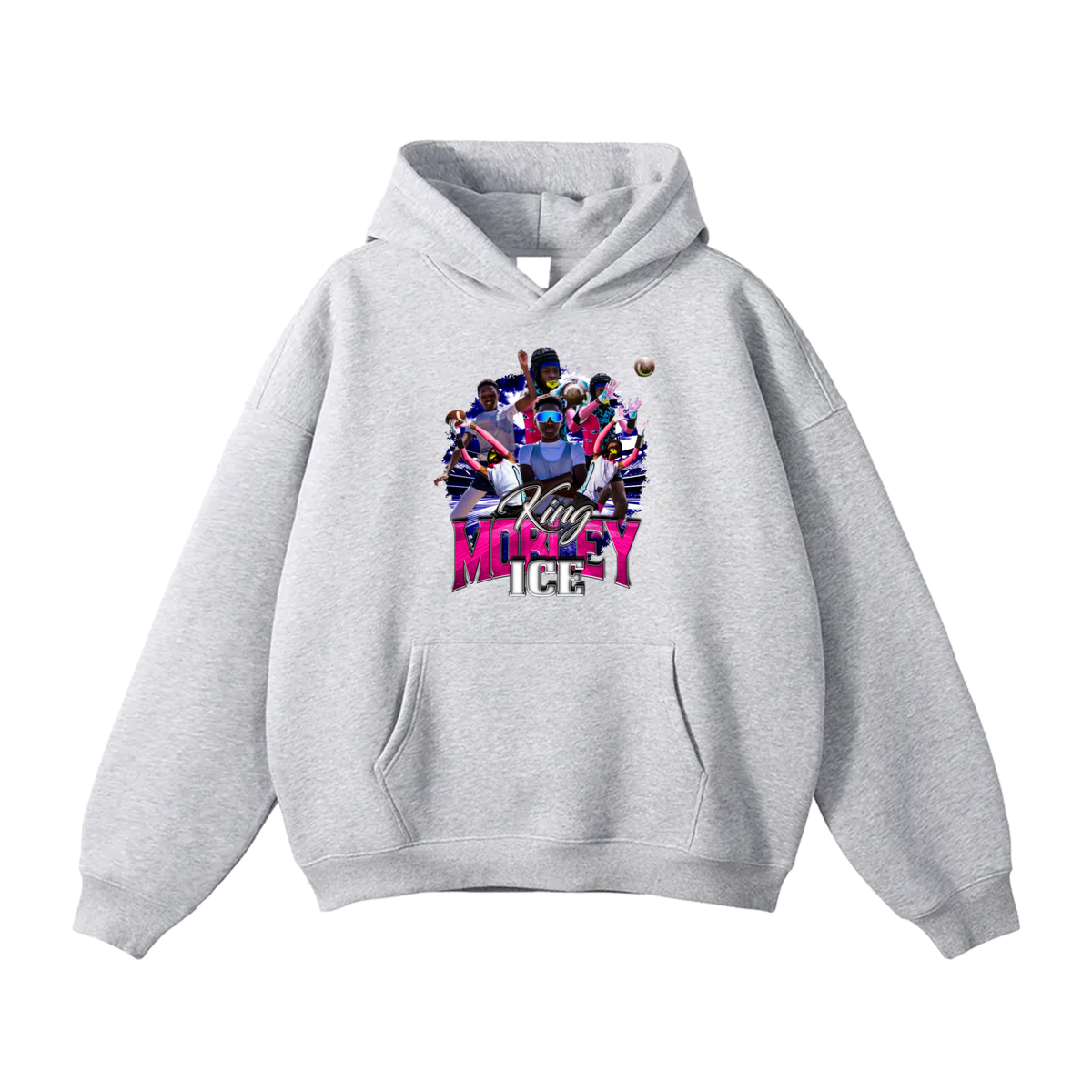 King Mobley Oversize Fleeced Hoodie