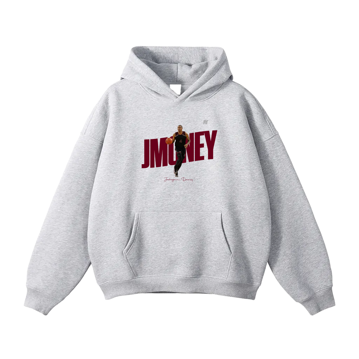 Jashajaun Downey Oversize Fleeced Hoodie