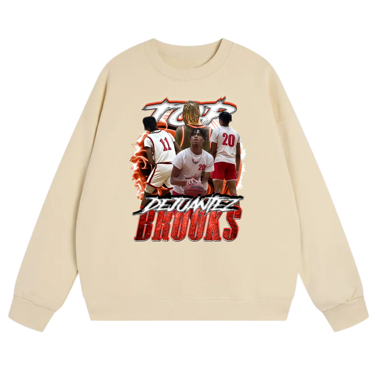 Dejuantez Brooks Heavyweight Crewneck Sweatshirt