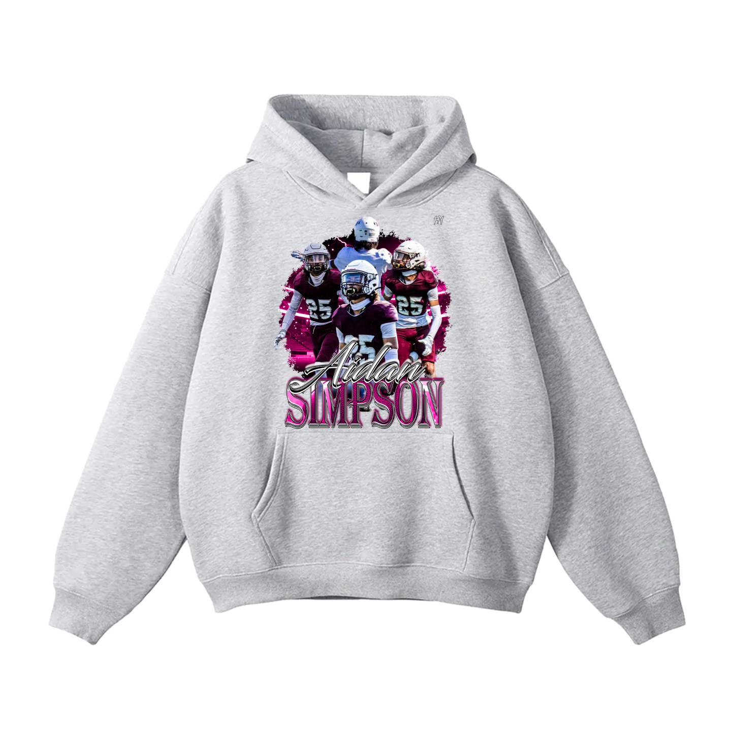 Aidan Simpsons Oversize Fleeced Hoodie