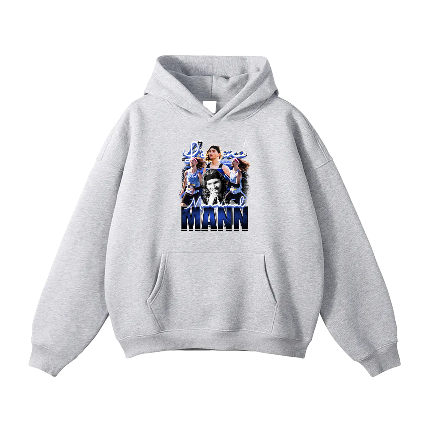 Logan Mann Oversize Fleeced Hoodie