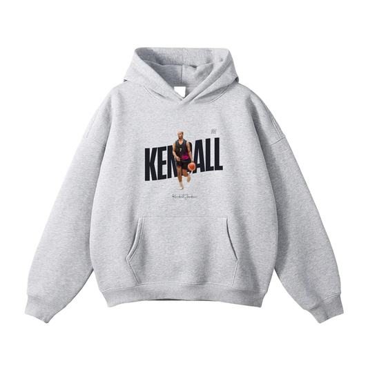 Kendall Jordan Oversize Fleeced Hoodie