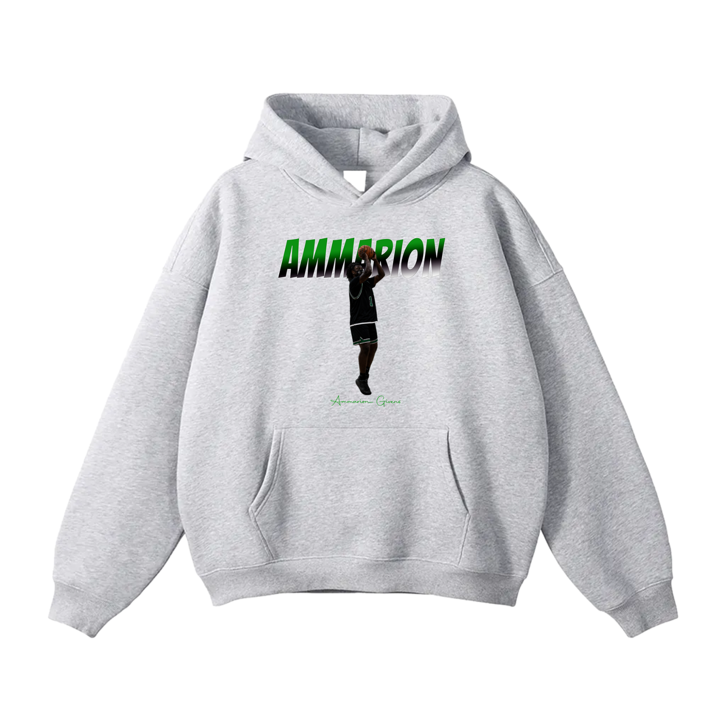 Ammarion Givens Oversize Fleeced Hoodie