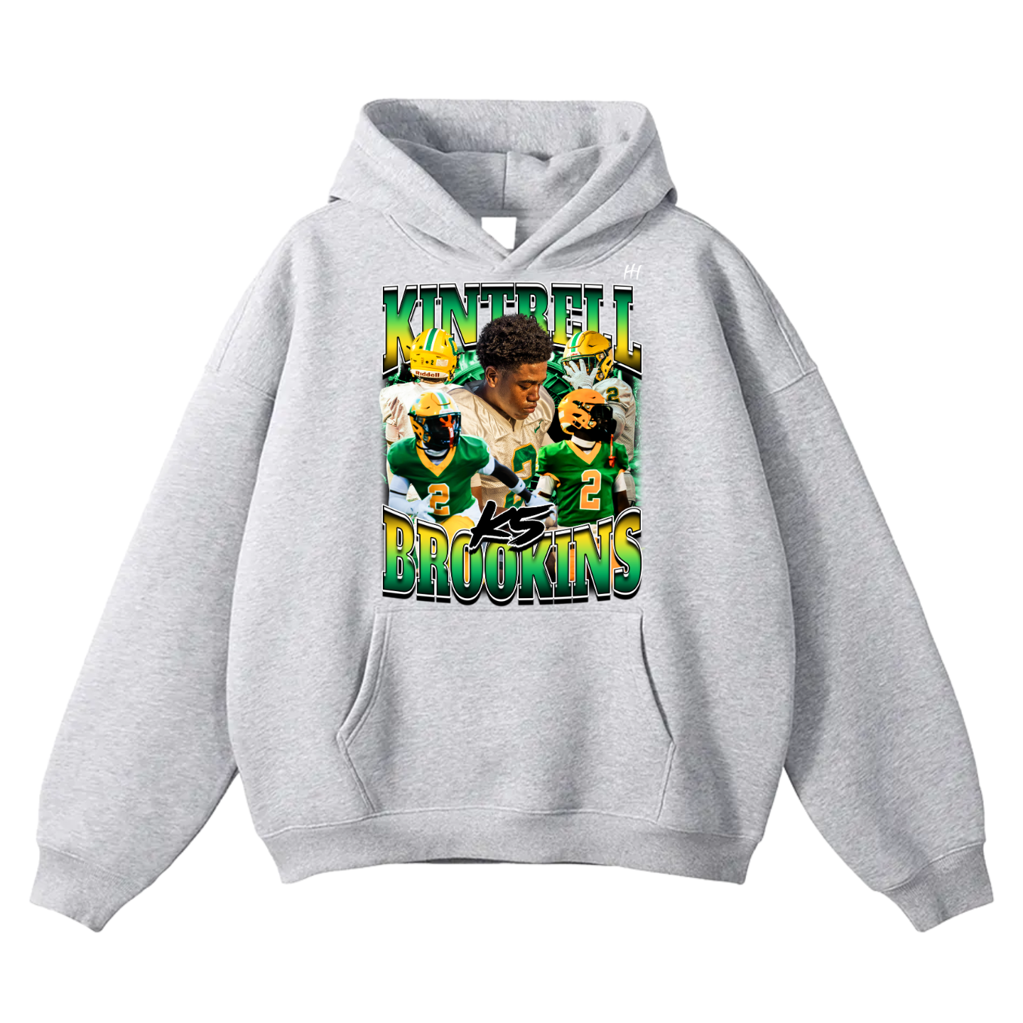 Kintrell Brookins Oversize Fleeced Hoodie