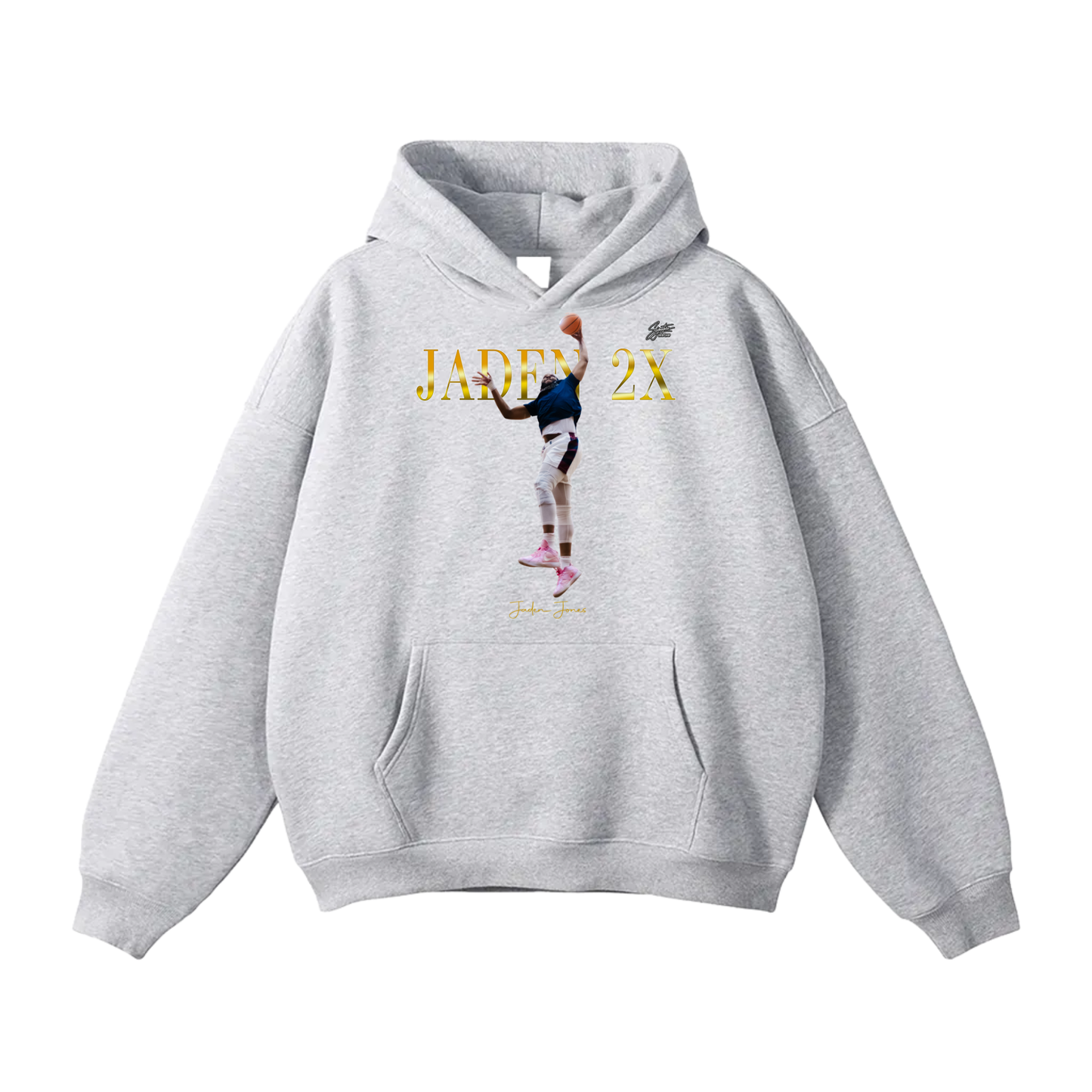 Jaden Jones Oversize Fleeced Hoodie