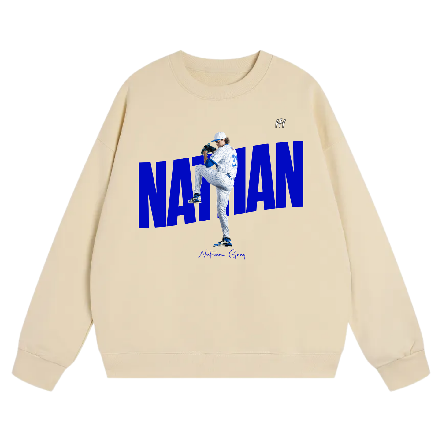 Nathan Gray Heavyweight Crewneck Sweatshirt