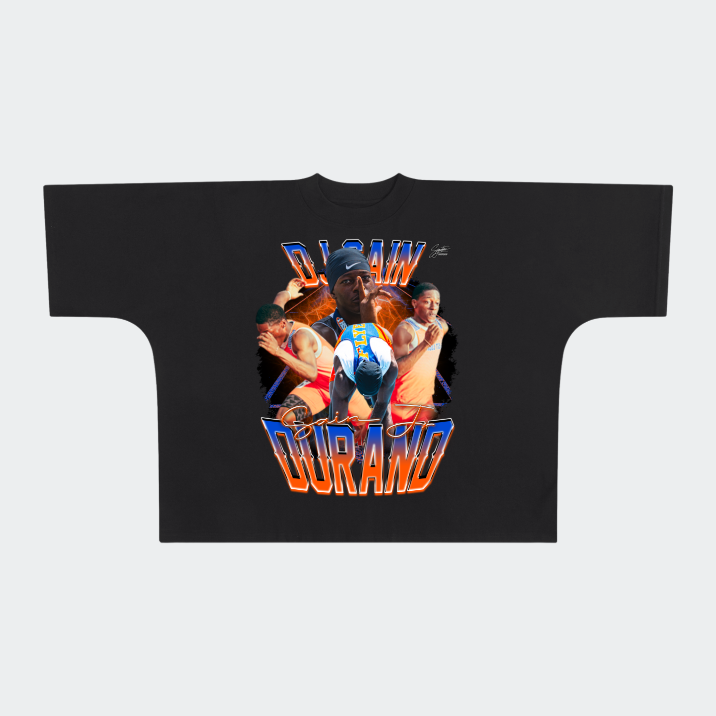 Durand Sain jr Premium Drop Shoulder/Boxy Tee
