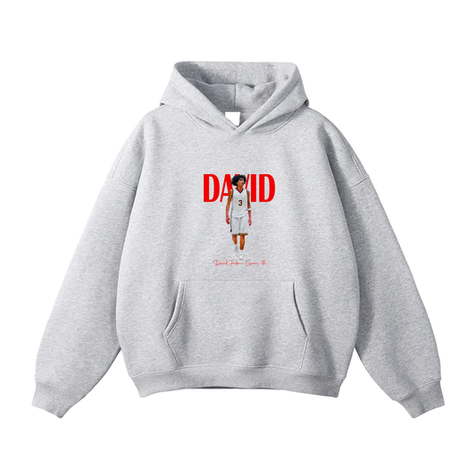 David Jadan Giron III Oversize Fleeced Hoodie