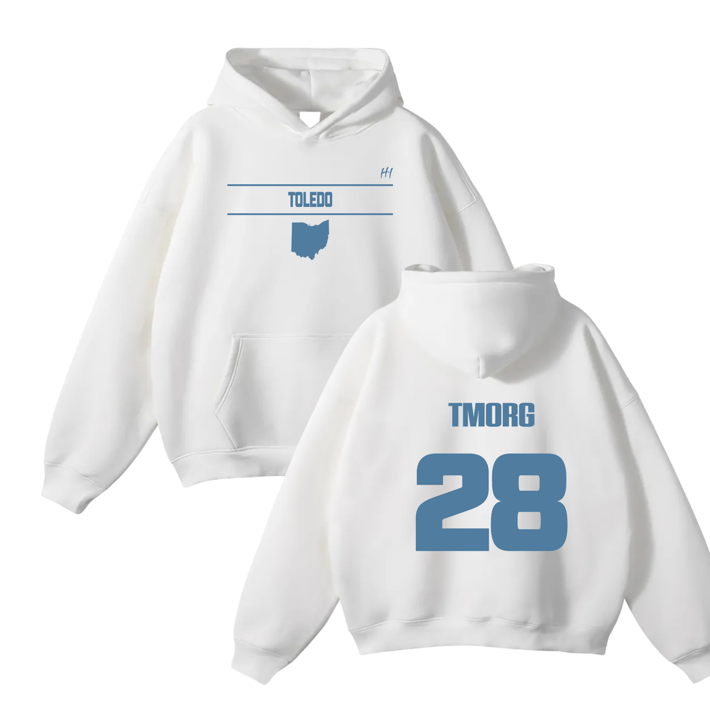 Tyler Morgan Oversize Fleeced Hoodie
