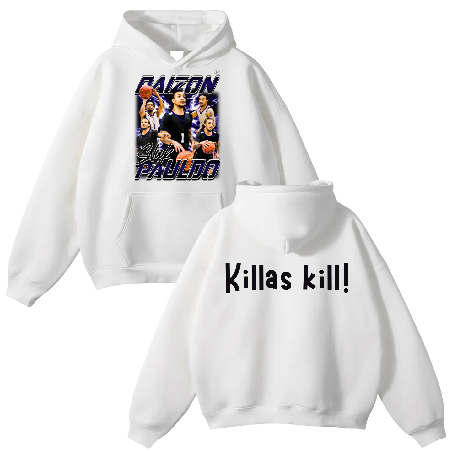 Daizon Pauldo Oversize Fleeced Hoodie