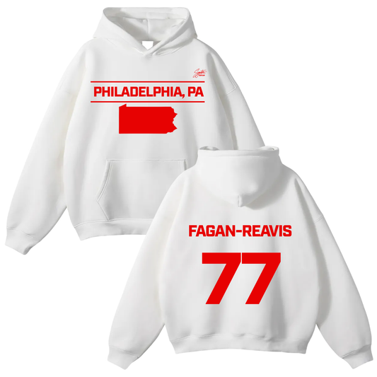 Zyair Fagan-Reavis Oversize Fleeced Hoodie