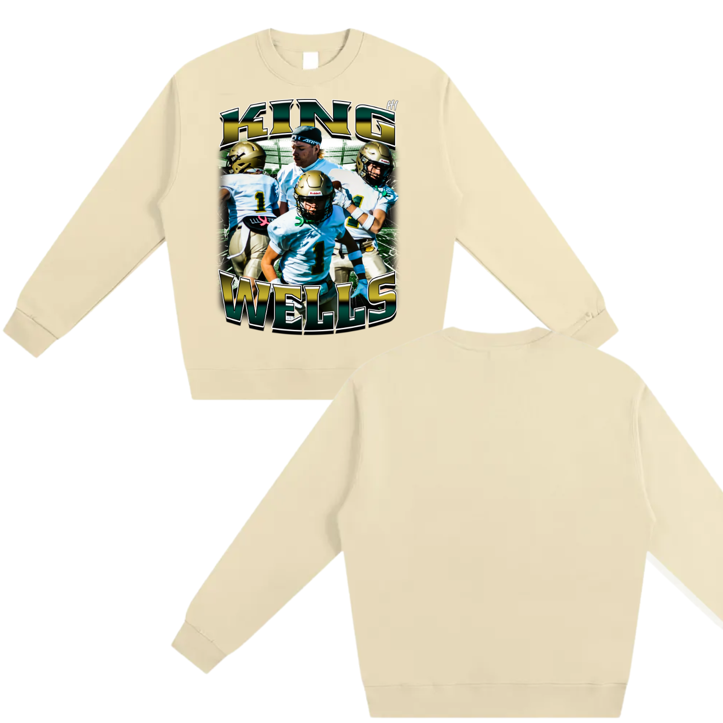 King Wells Heavyweight Crewneck Sweatshirt